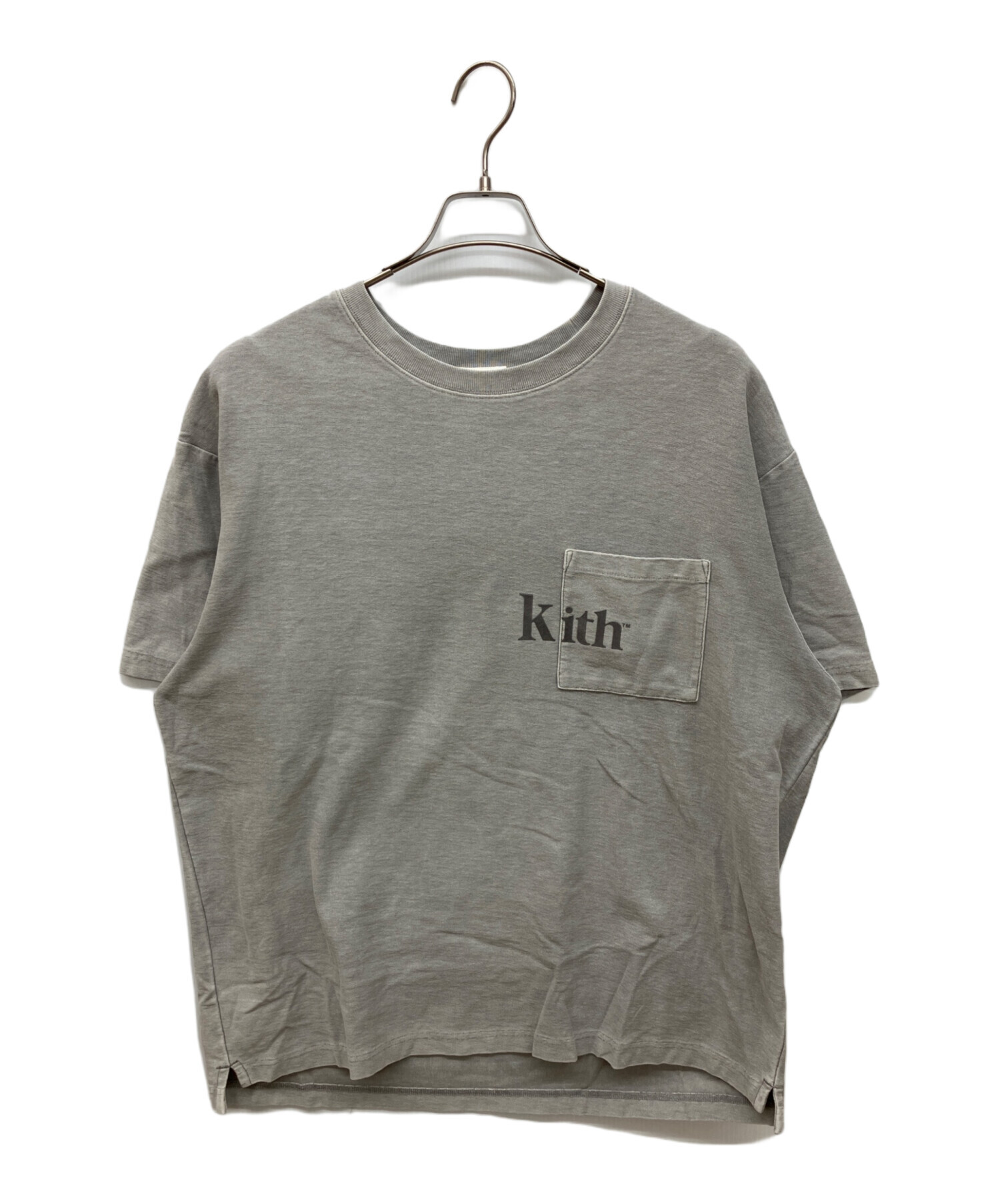 中古・古着通販】KITH (キス) Quinn Tee グレー サイズ:L｜ブランド 