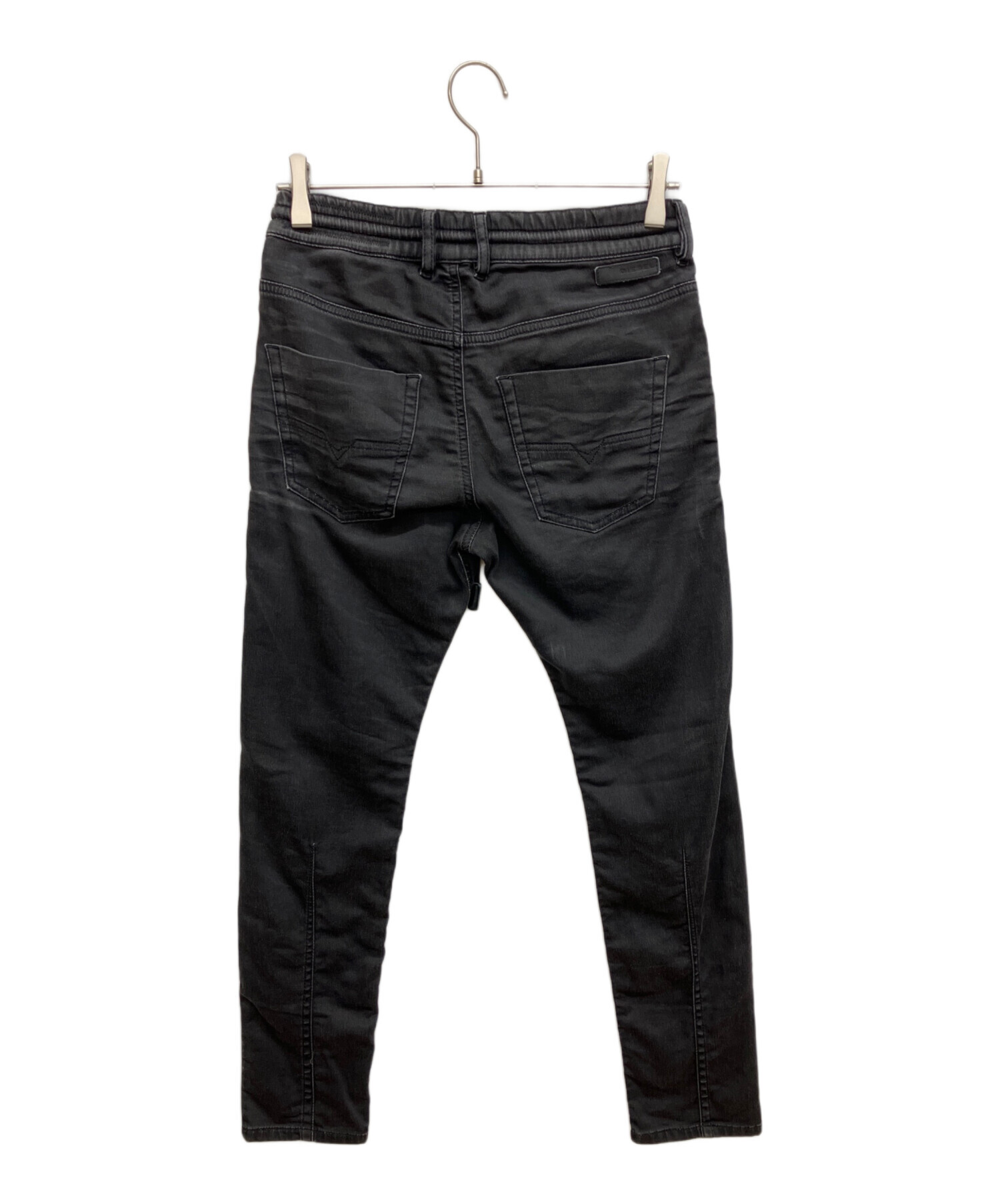 中古・古着通販】DIESEL (ディーゼル) ジョグジーンズ ブラック 中古・古着通販】DIESEL (ディーゼル) ジョグジーンズ ブラック