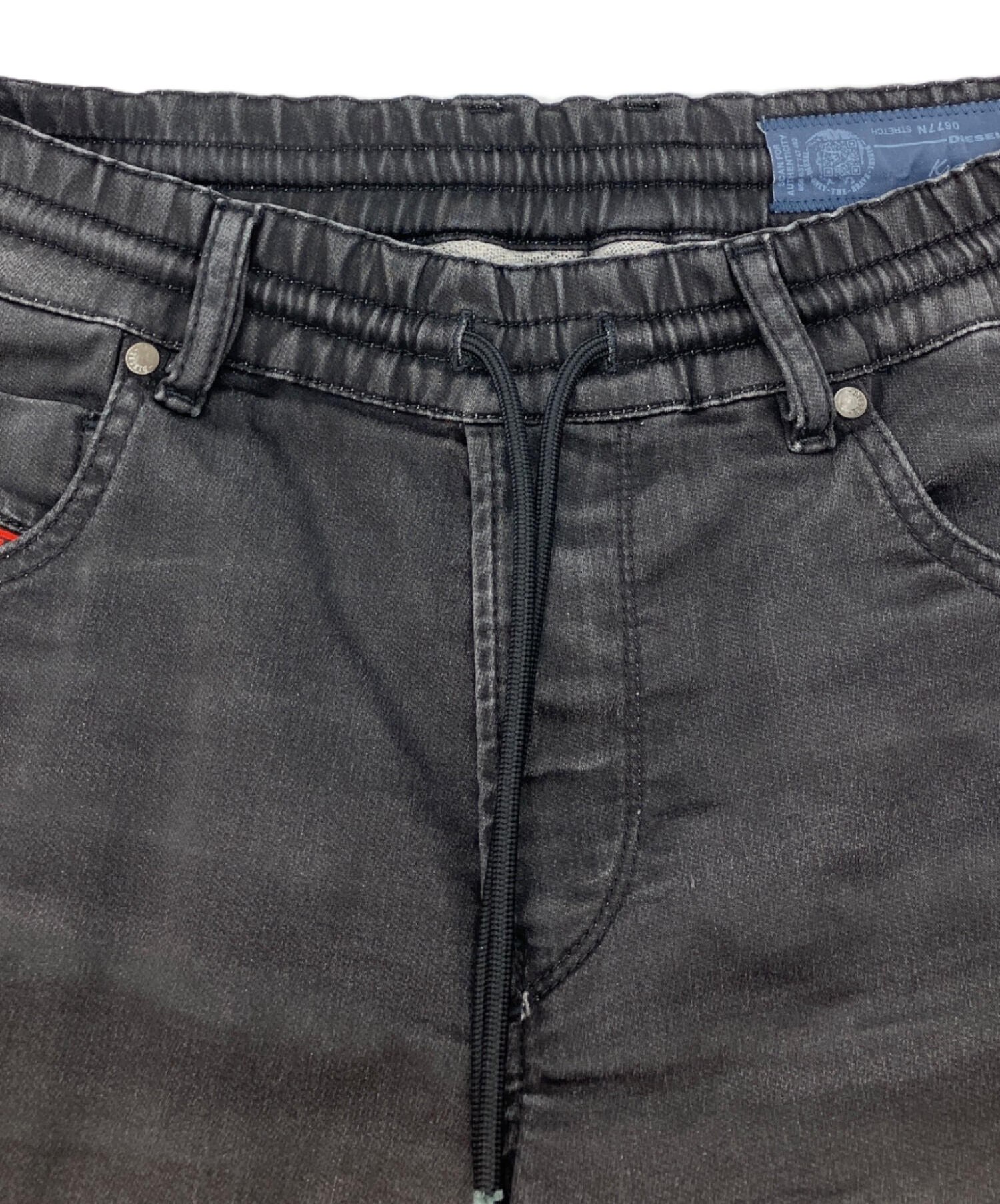 中古・古着通販】DIESEL (ディーゼル) ジョグジーンズ ブラック サイズ