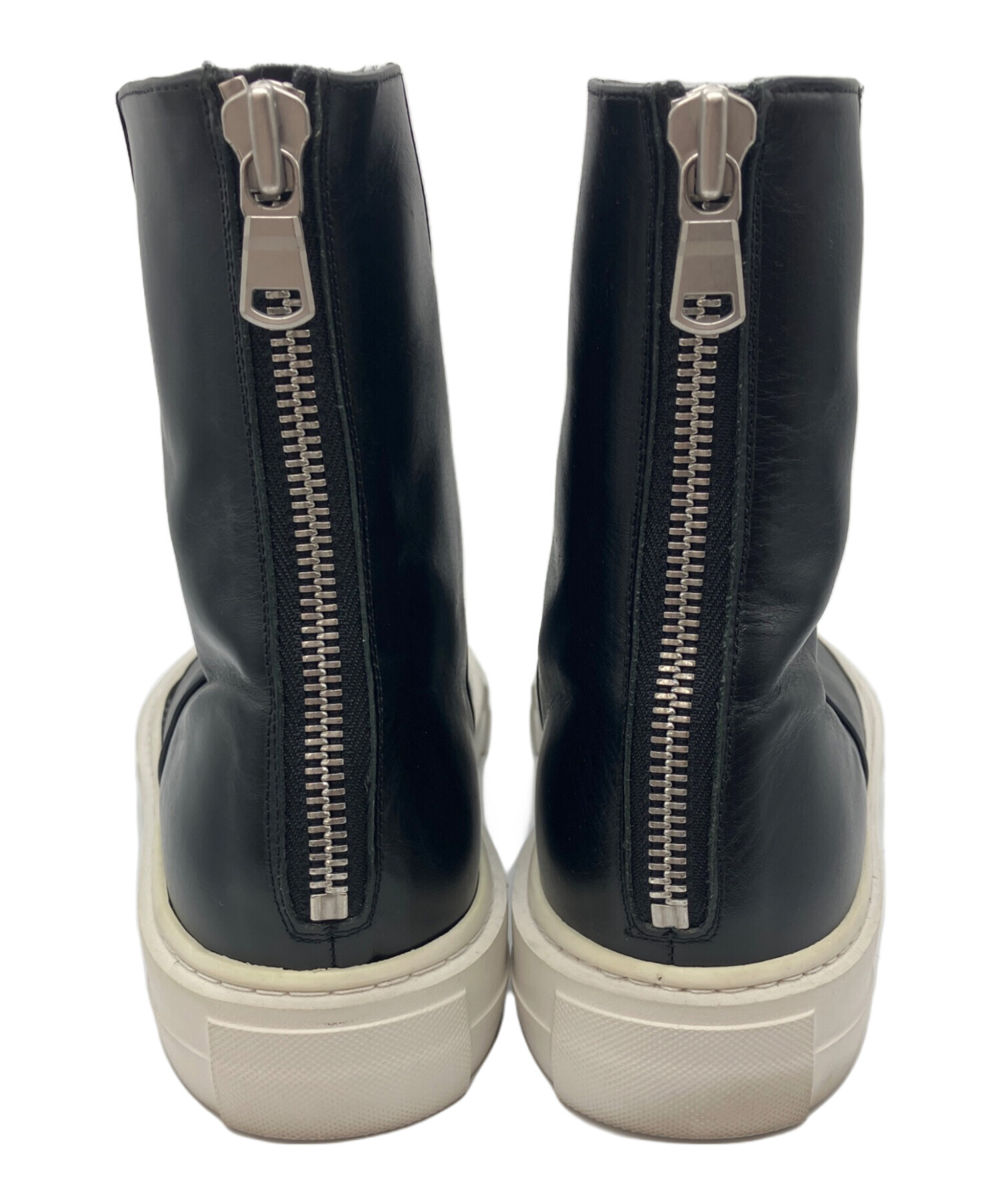 中古・古着通販】ATTACHMENT (アタッチメント) COW LEATHER BACK ZIP