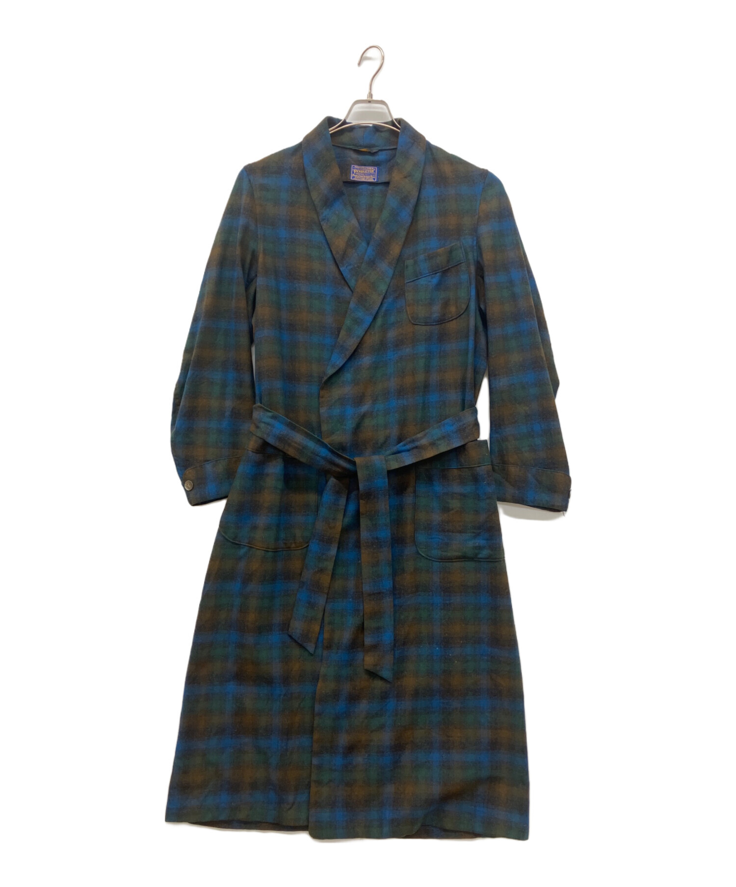 [pendleton] ガウンコート 楽天市場】70年代 USA製 PENDLETON ペンドルトン ガウン コート 防寒