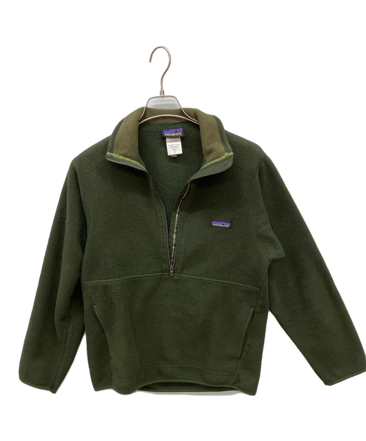 パタゴニア　ハーフジップアップフリース　アウター　アウトドア　シンチラ 中古・古着通販】Patagonia (パタゴニア) シンチラハーフジップ