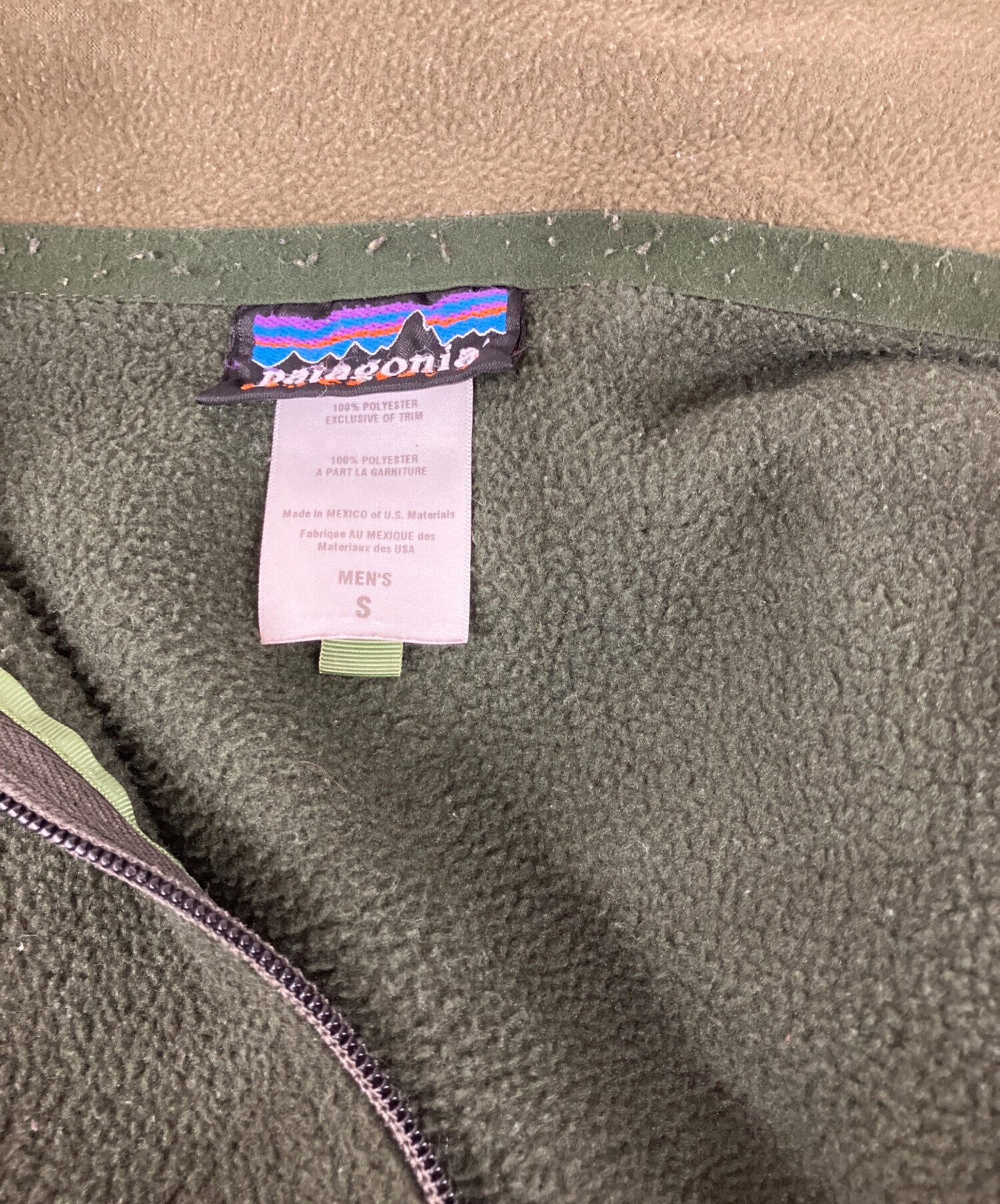 中古・古着通販】Patagonia (パタゴニア) シンチラハーフジップ