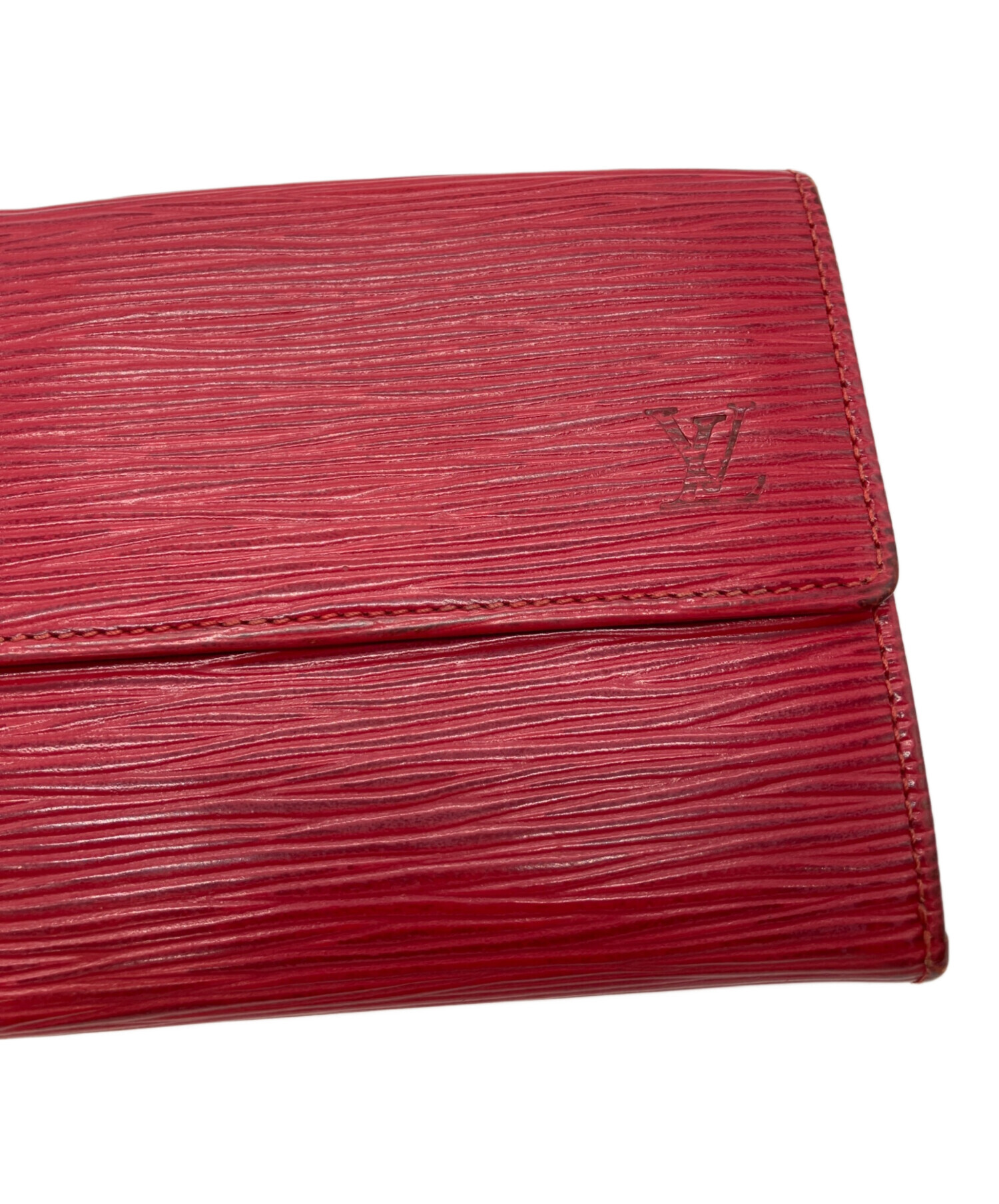 新品　ルイヴィトン　エピ　 財布　ポルト　ビエ コンパクト　レッド　赤 楽天市場】【財布】LOUIS VUITTON ルイ ヴィトン エピ ポルト