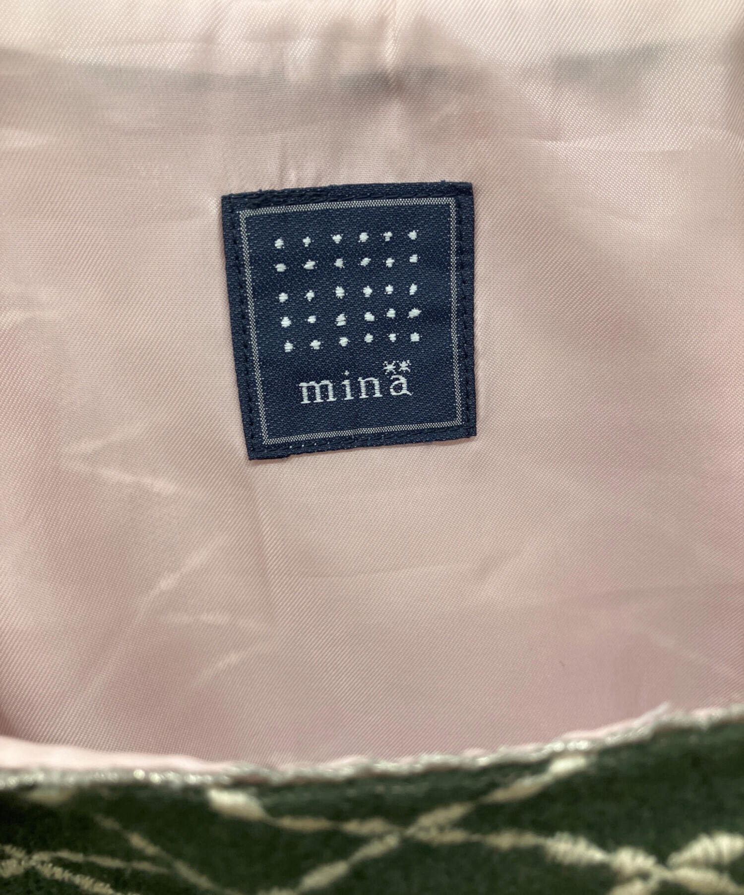 中古・古着通販】mina perhonen (ミナ ペルホネン) 魚刺繍スカート