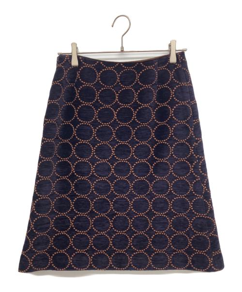 新品　ミナペルホネン　 papier スカート　ネイビー 新品 ミナペルホネン papier スカート ネイビー ミナペルホネン papier