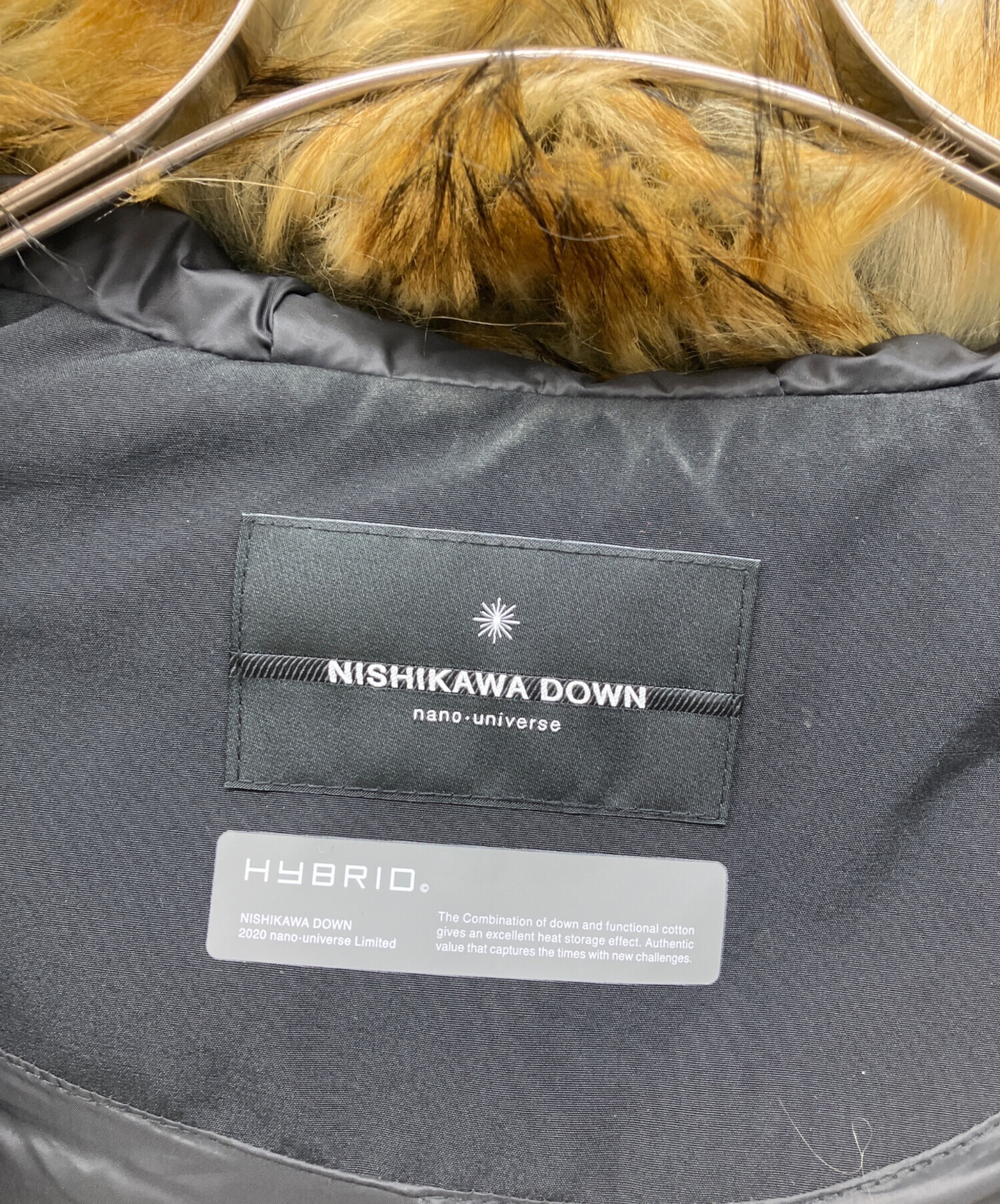 中古・古着通販】nano・universe (ナノ・ユニバース) 西川ダウン 