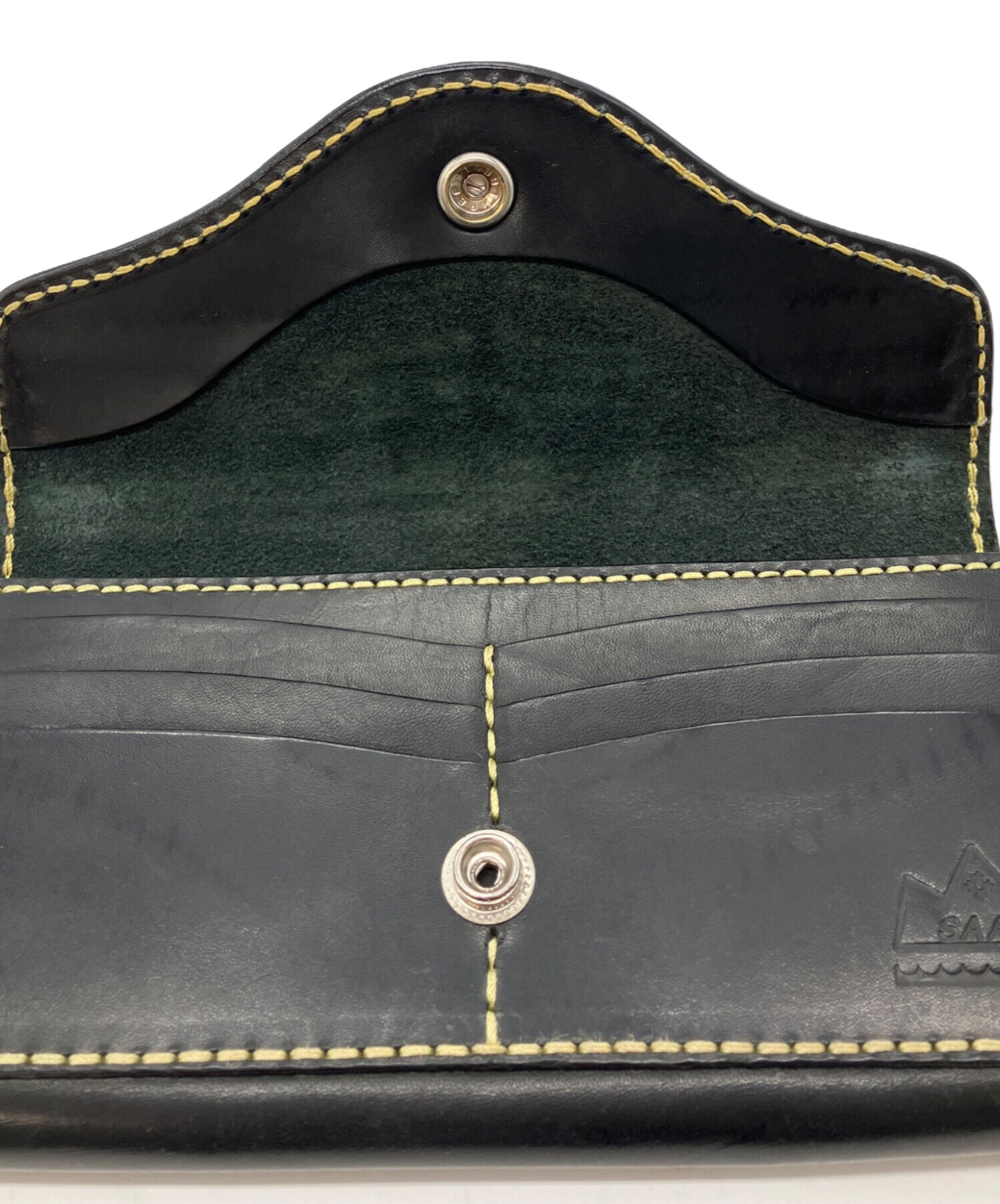 中古・古着通販】saad (サード) レザーロングウォレット 長財布