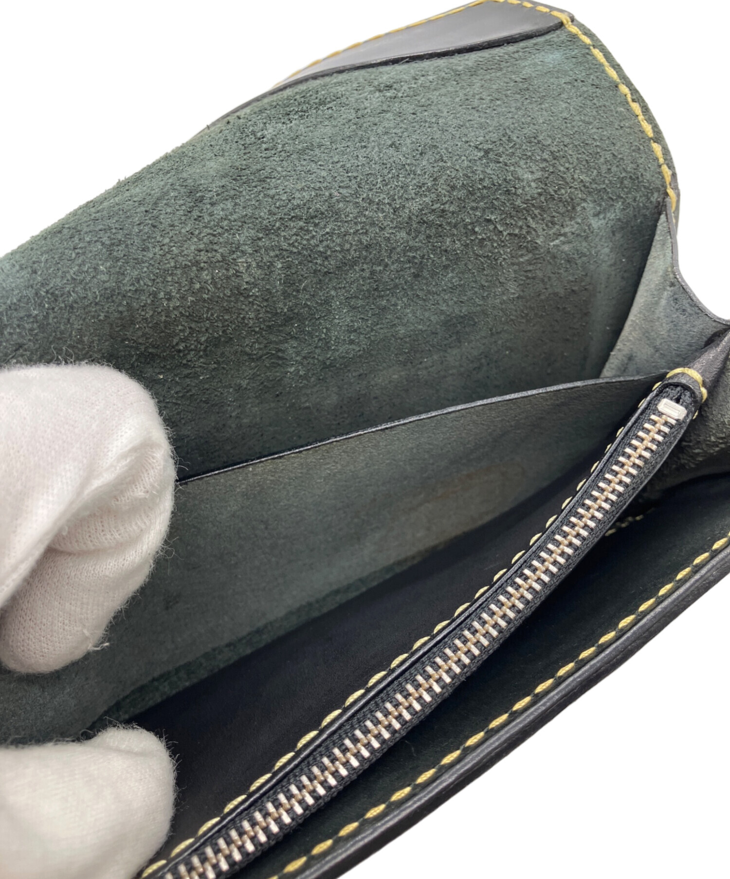 中古・古着通販】saad (サード) レザーロングウォレット 長財布