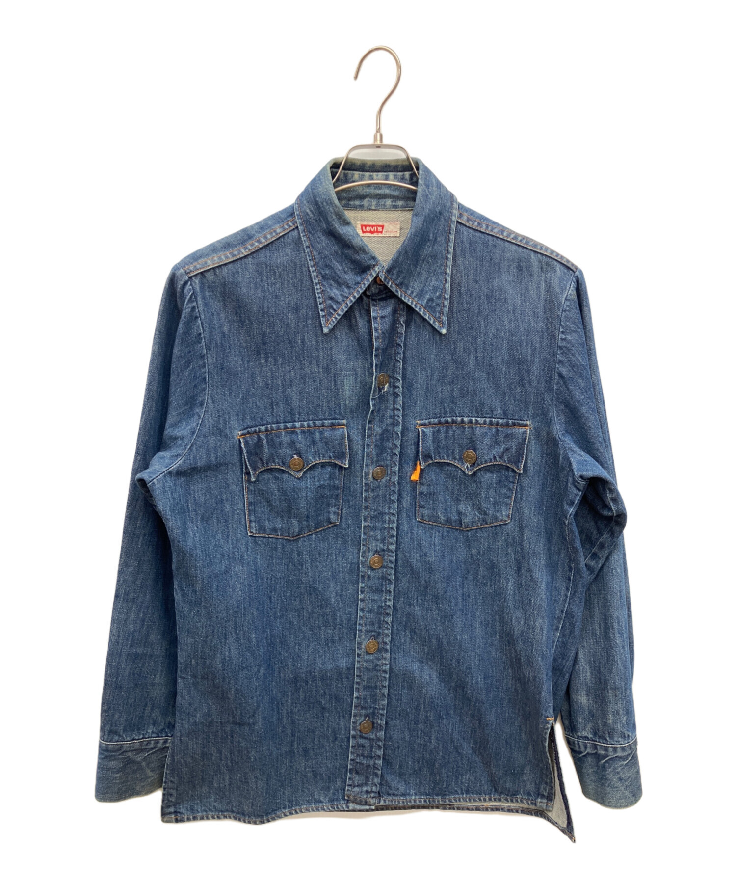 中古・古着通販】LEVI'S (リーバイス) 70s BIG'E デニムシャツ