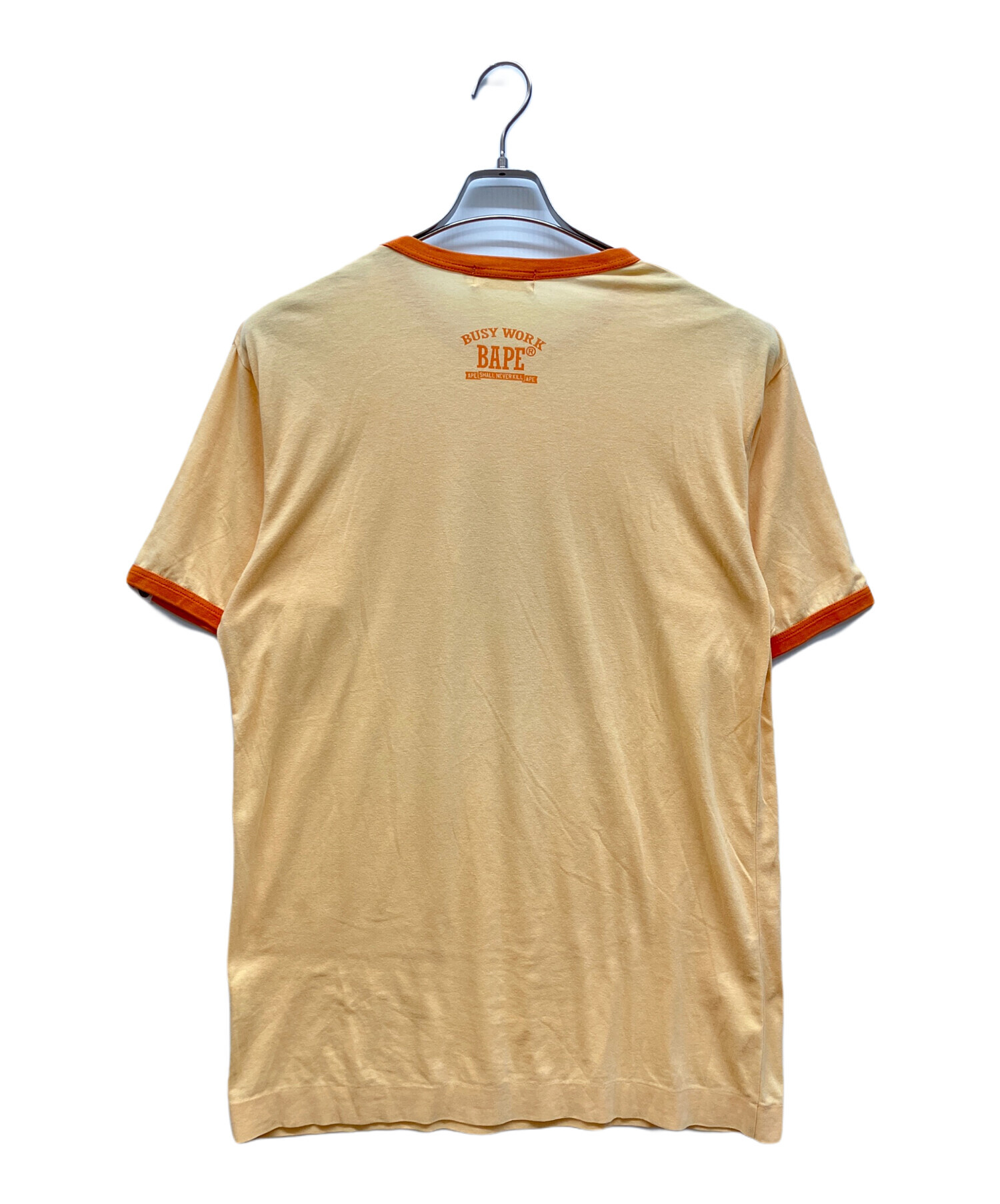 A BATHING APE リンガーTシャツ 中古・古着通販】A BATHING APE (アベイシングエイプ) リンガーTシャツ
