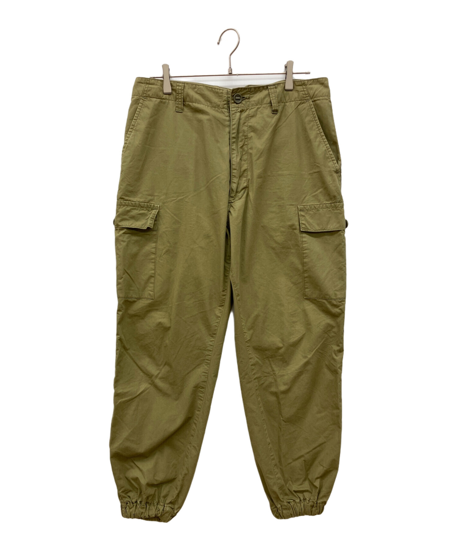 descendantカーゴパンツ オリーブ 中古・古着通販】DESCENDANT (ディセンダント) カーゴジョガーパンツ