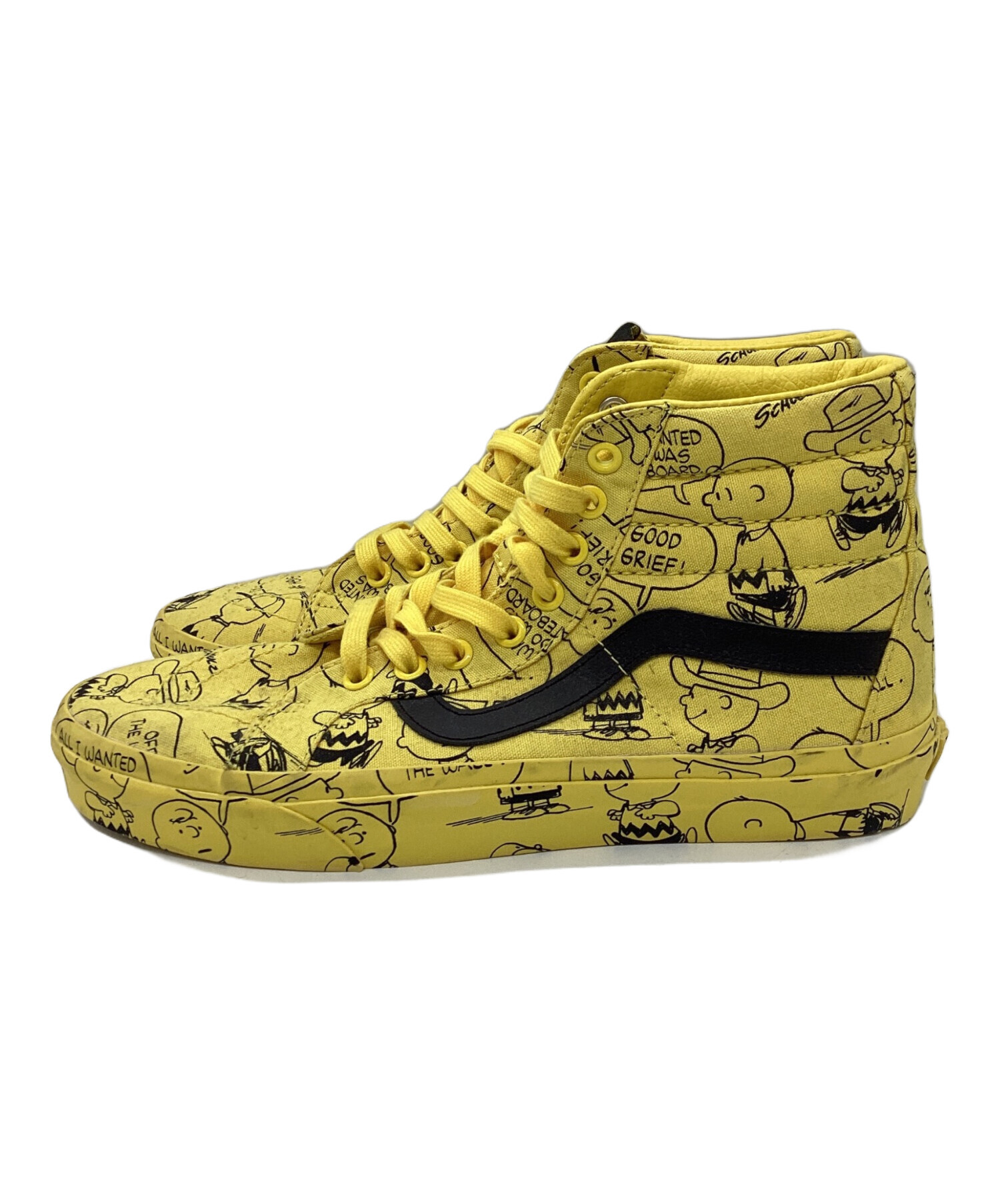中古・古着通販】VANS (バンズ) PEANUTS (ピーナッツ) Sk8-Hi Peanuts