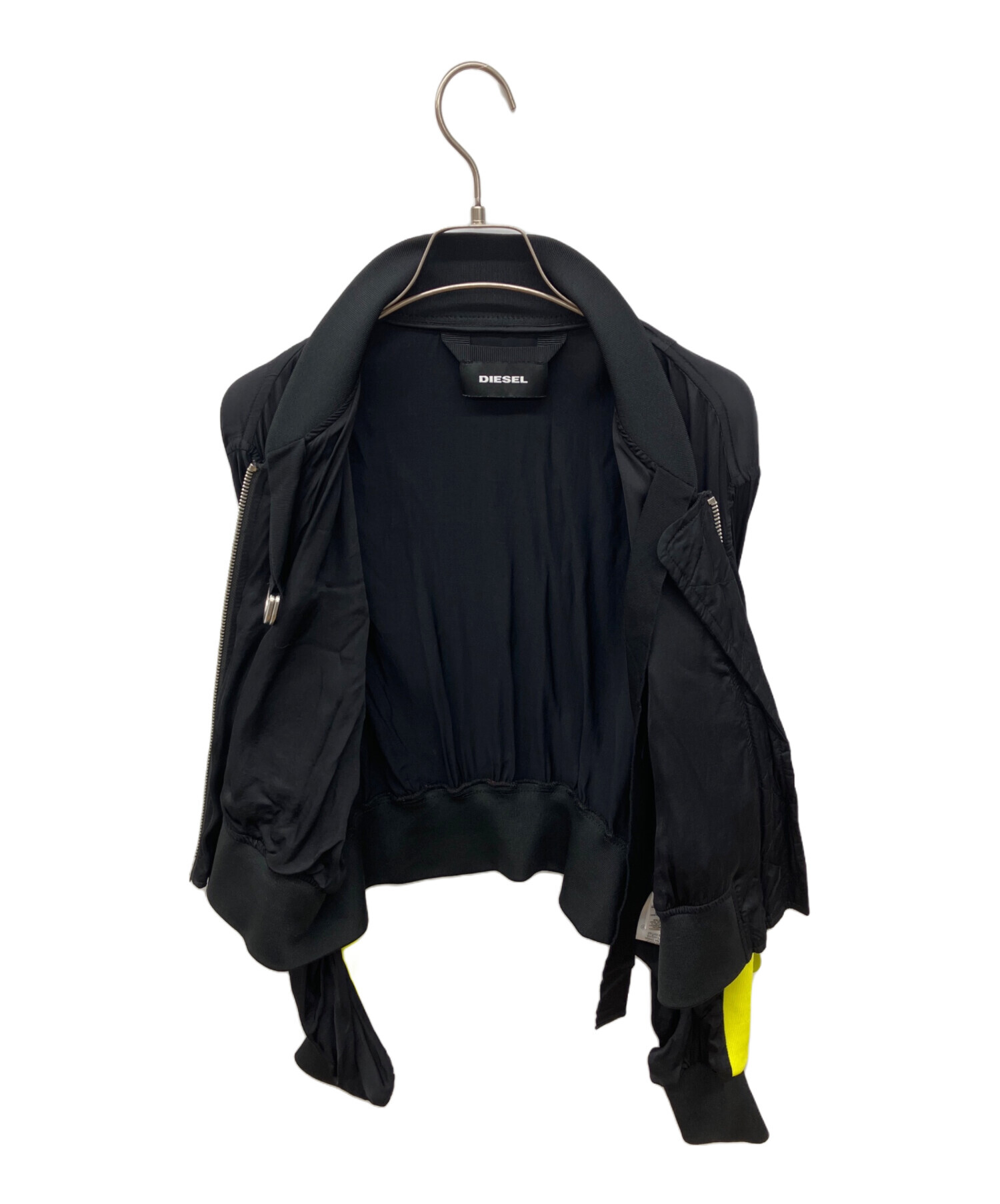 中古・古着通販】DIESEL (ディーゼル) ジップギミックレーヨンボンバー