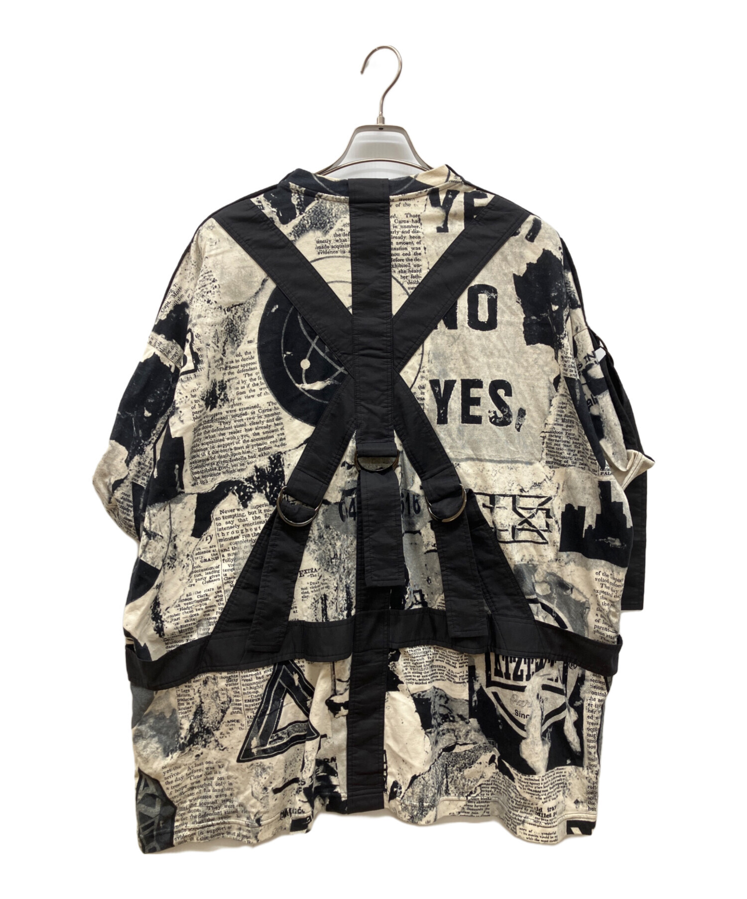 中古・古着通販】KTZ (ケーティーゼット) 総柄セットアップ ベージュ 