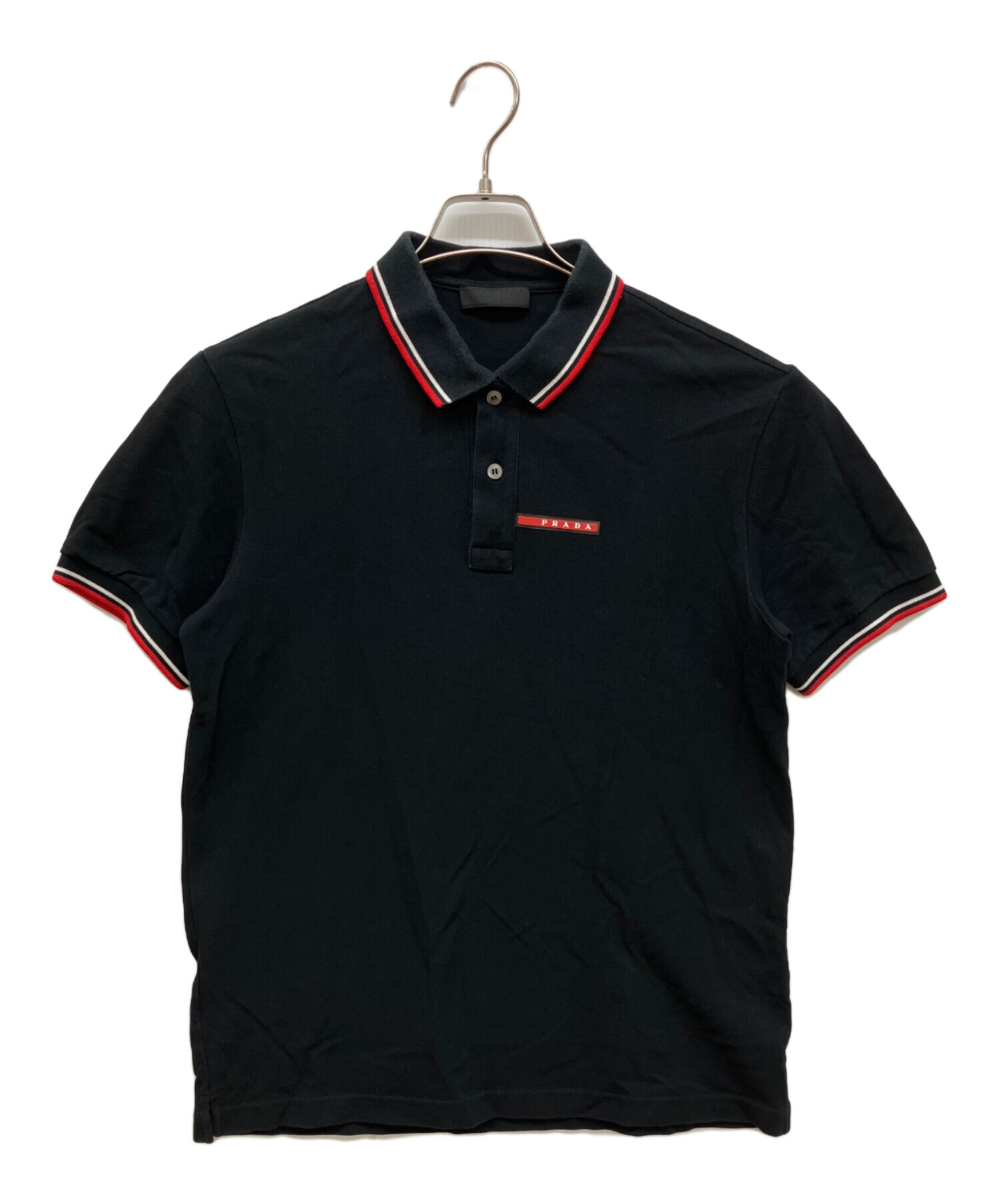 PRADA SPORT ラバーロゴ ポロシャツ PRADA - PRADA SPORT ラバーロゴ ポロシャツの通販 by CD｜プラダなら