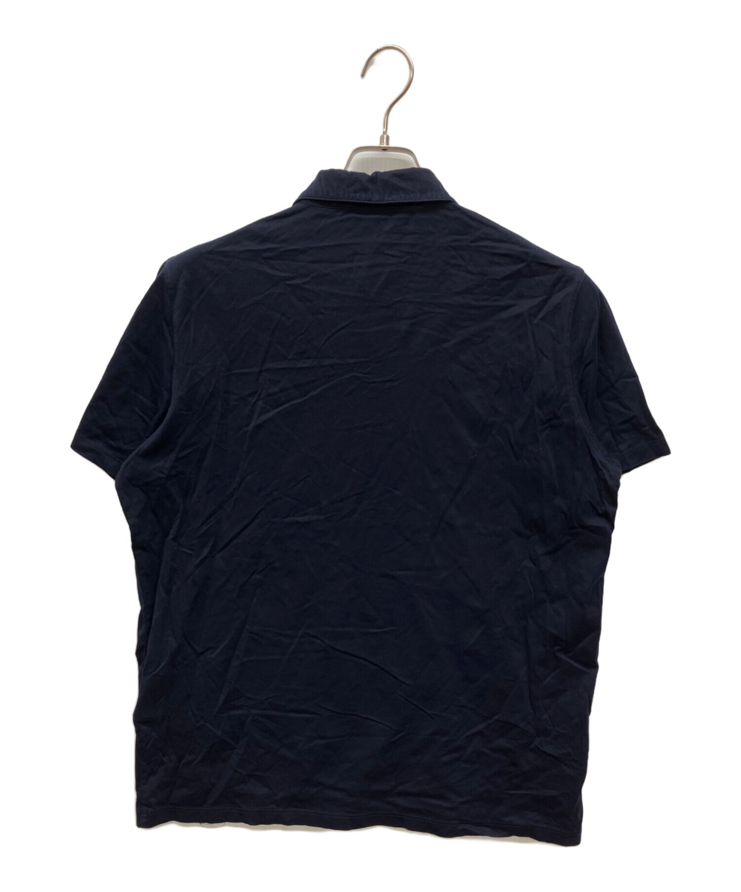 Pradaポロシャツ 中古・古着通販】PRADA (プラダ) ポロシャツ ネイビー サイズ:L