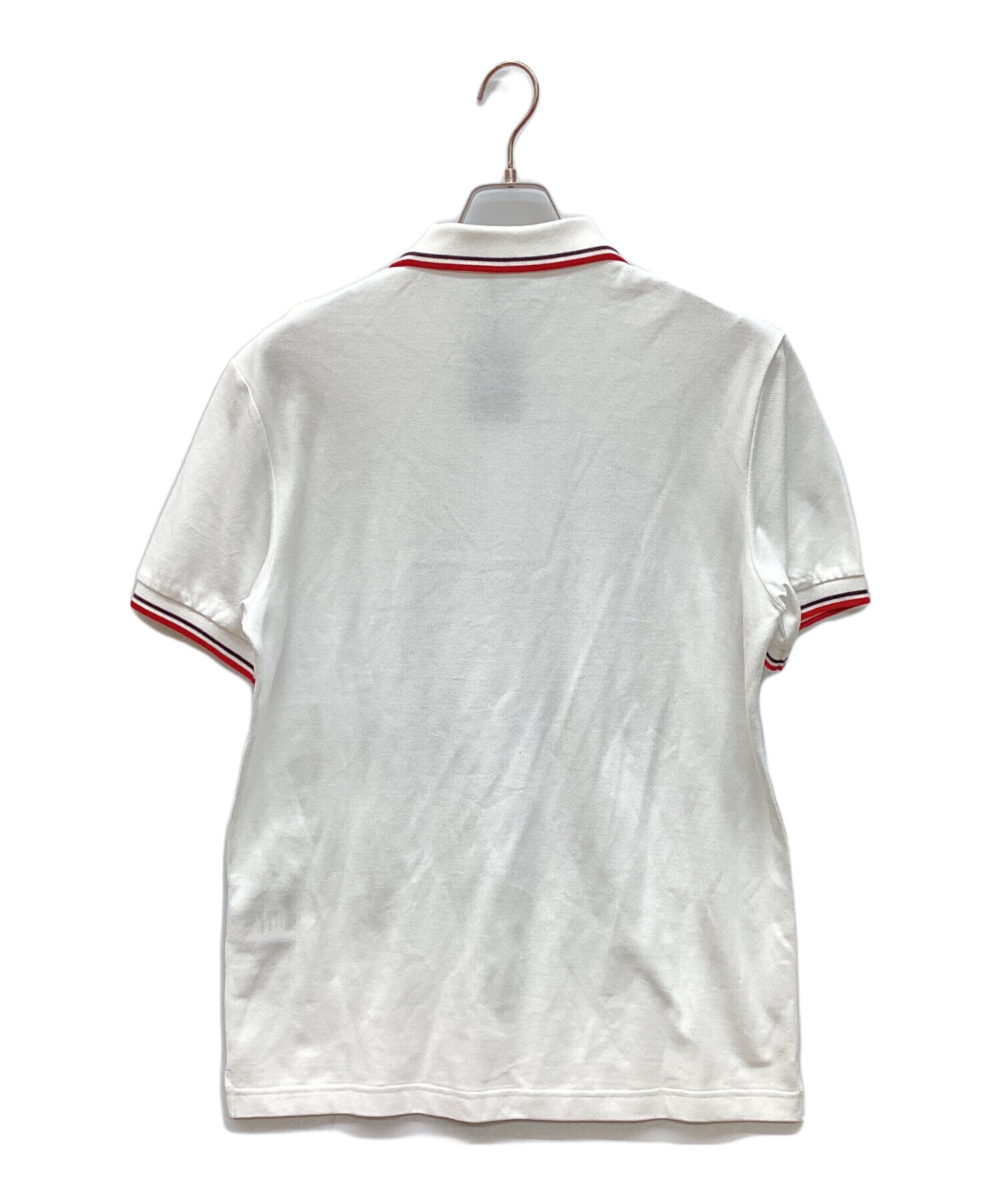 中古・古着通販】PRADA (プラダ) ポロシャツ ホワイト サイズ:L 