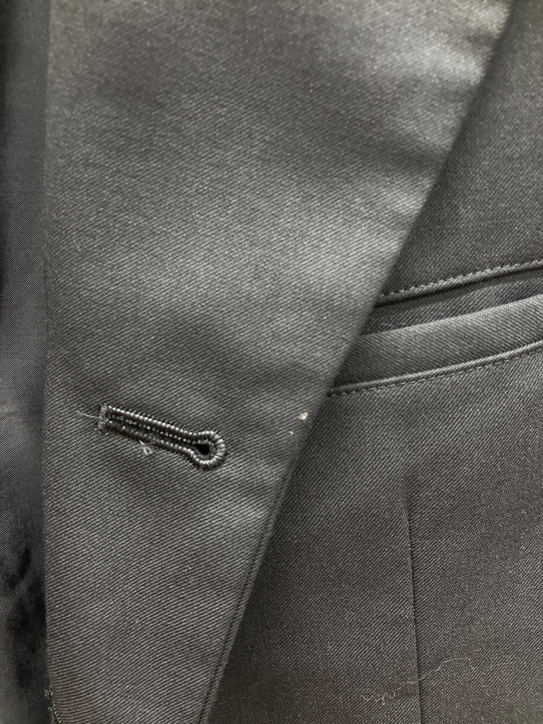 中古・古着通販】s'yte (サイト) テーラードジャケット ブラック