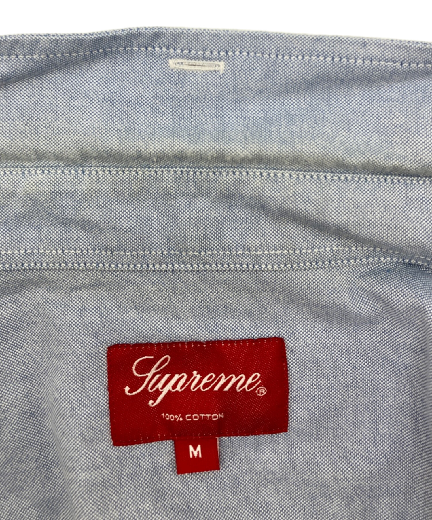 中古・古着通販】SUPREME (シュプリーム) BDオックスフォードシャツ L