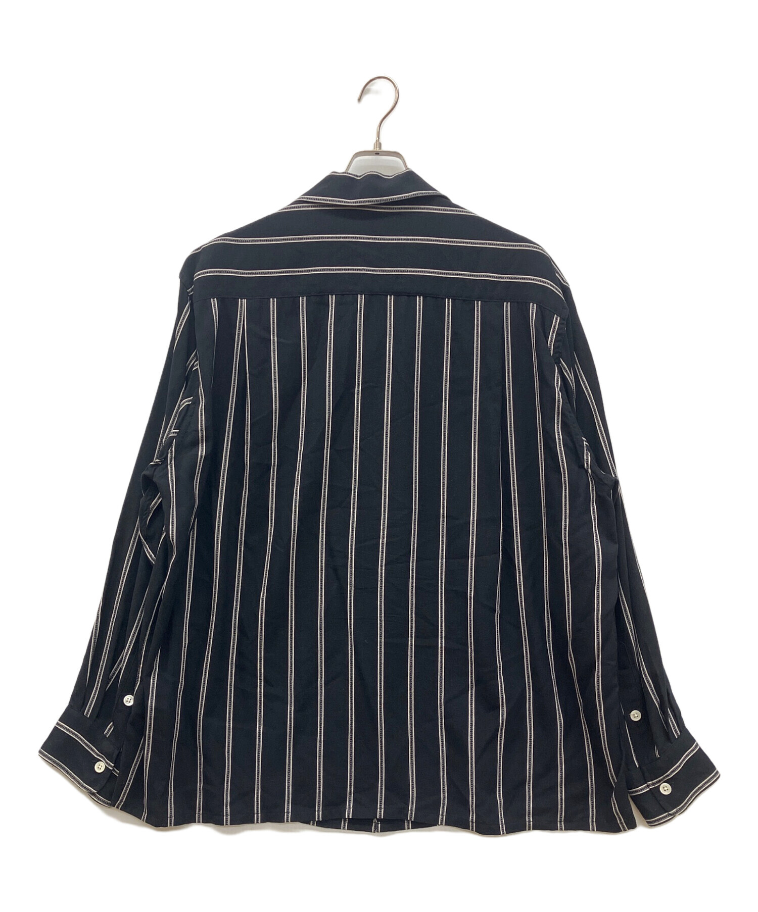 中古・古着通販】WACKO MARIA (ワコマリア) STRIPED OPEN COLLAR SHIRT