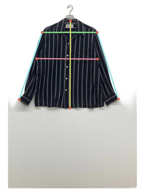中古・古着通販】WACKO MARIA (ワコマリア) STRIPED OPEN COLLAR SHIRT