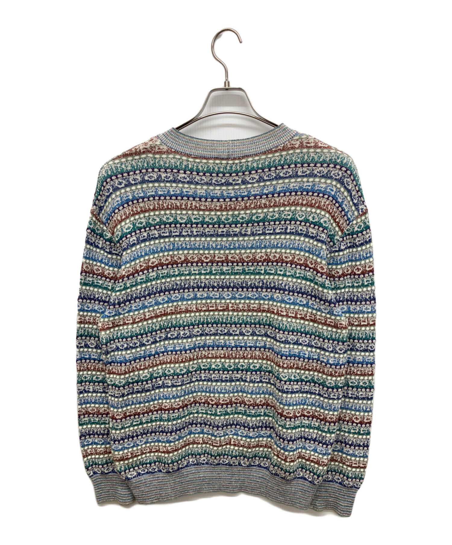 中古・古着通販】missoni sports (ミッソーニスポーツ) 総柄クルー 