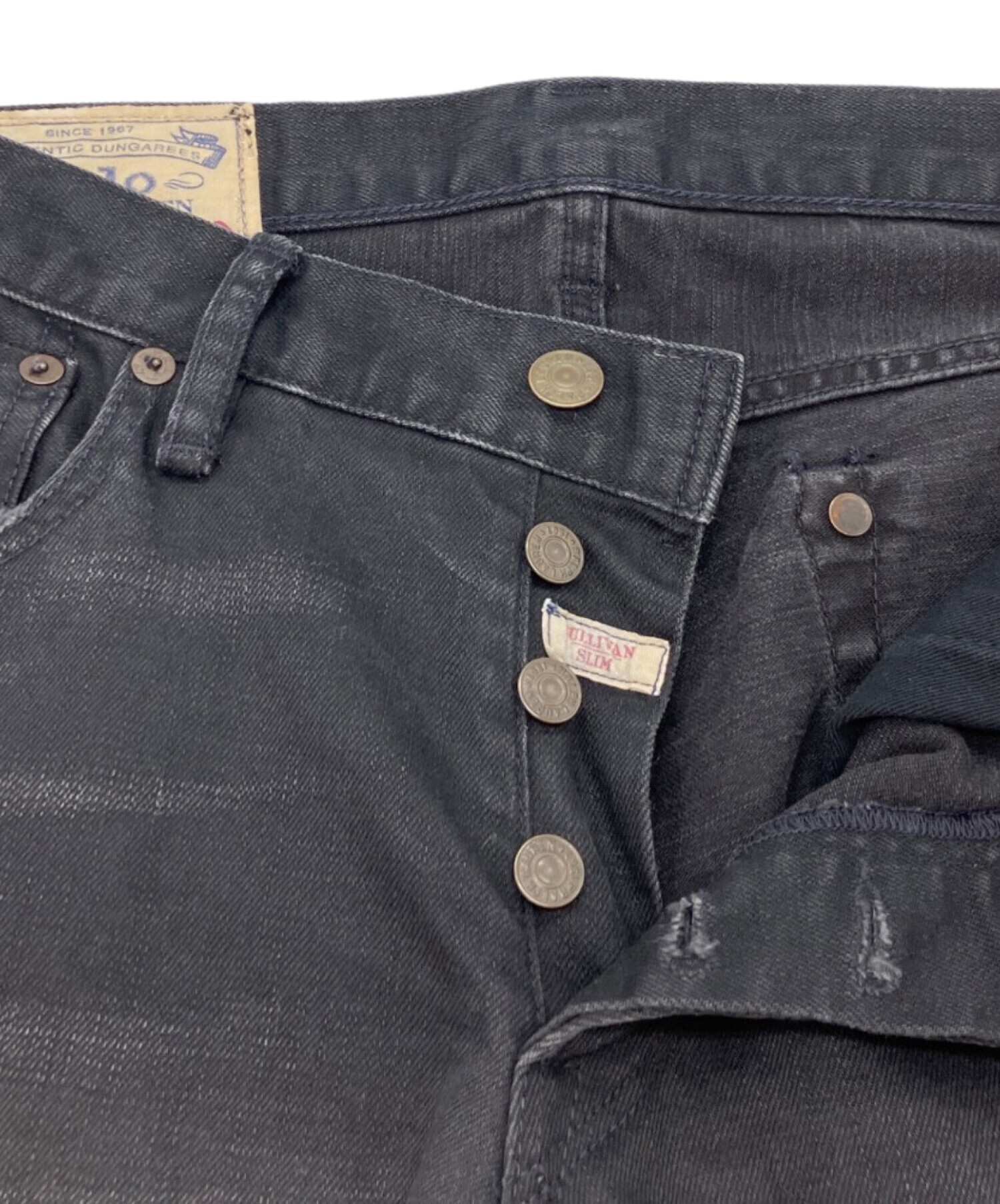 Polo Ralph Lauren〈ブラックデニムパンツ 縦落ち ルーズ〉 中古・古着通販】POLO RALPH LAUREN (ポロ・ラルフローレン) SULLIVAN