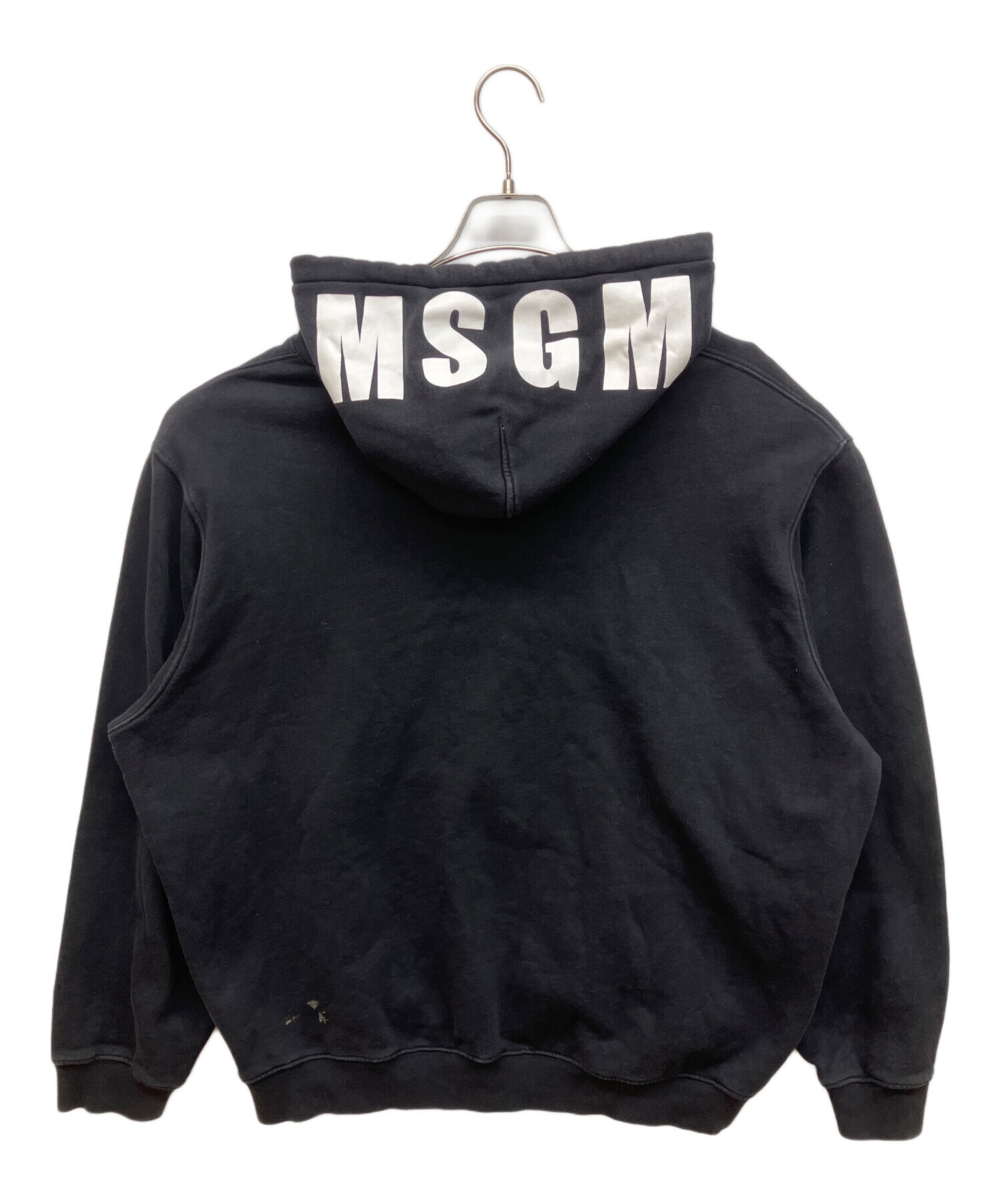 中古・古着通販】MSGM (エムエスジーエム) ロゴフーディー プル 