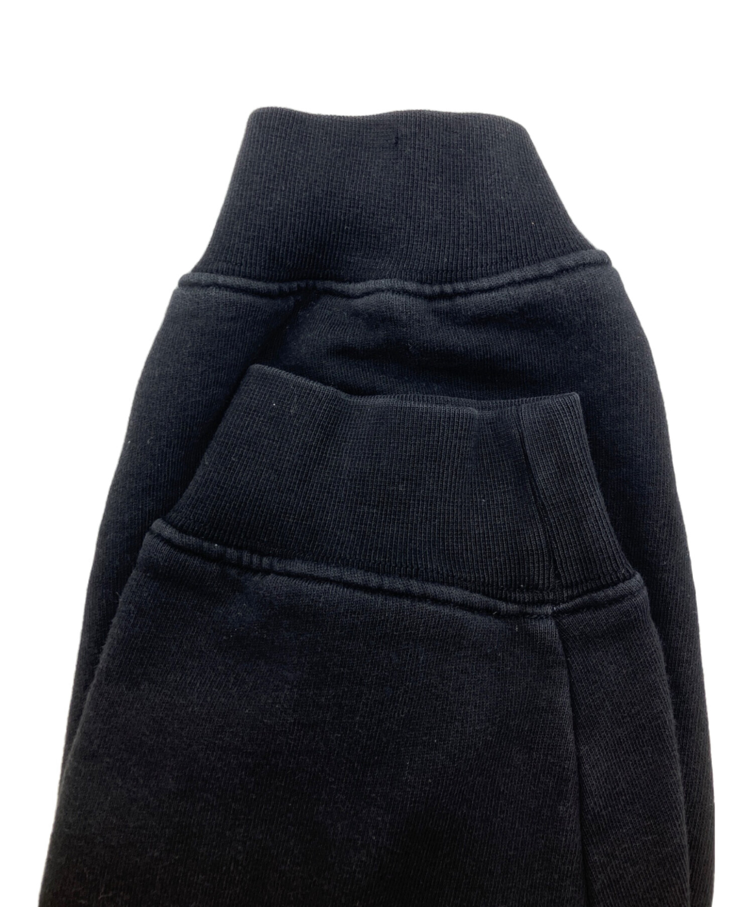 MSGM エムエスジーエム スウェット S 黒 【古着】【中古】【送料無料】 【古着】【中古】 中古・古着通販】MSGM (エムエスジーエム) レースアップ スウェット