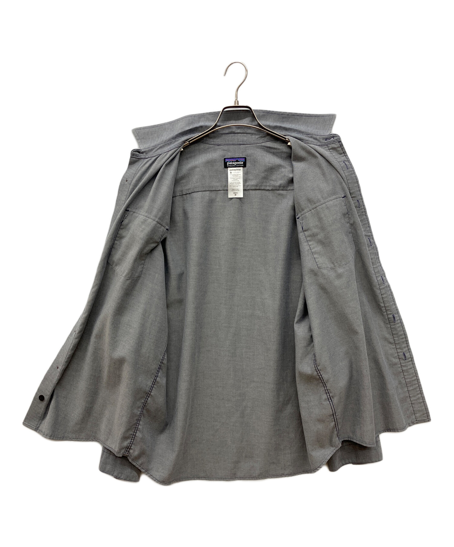 中古・古着通販】Patagonia (パタゴニア) バックショットシャツ グレー