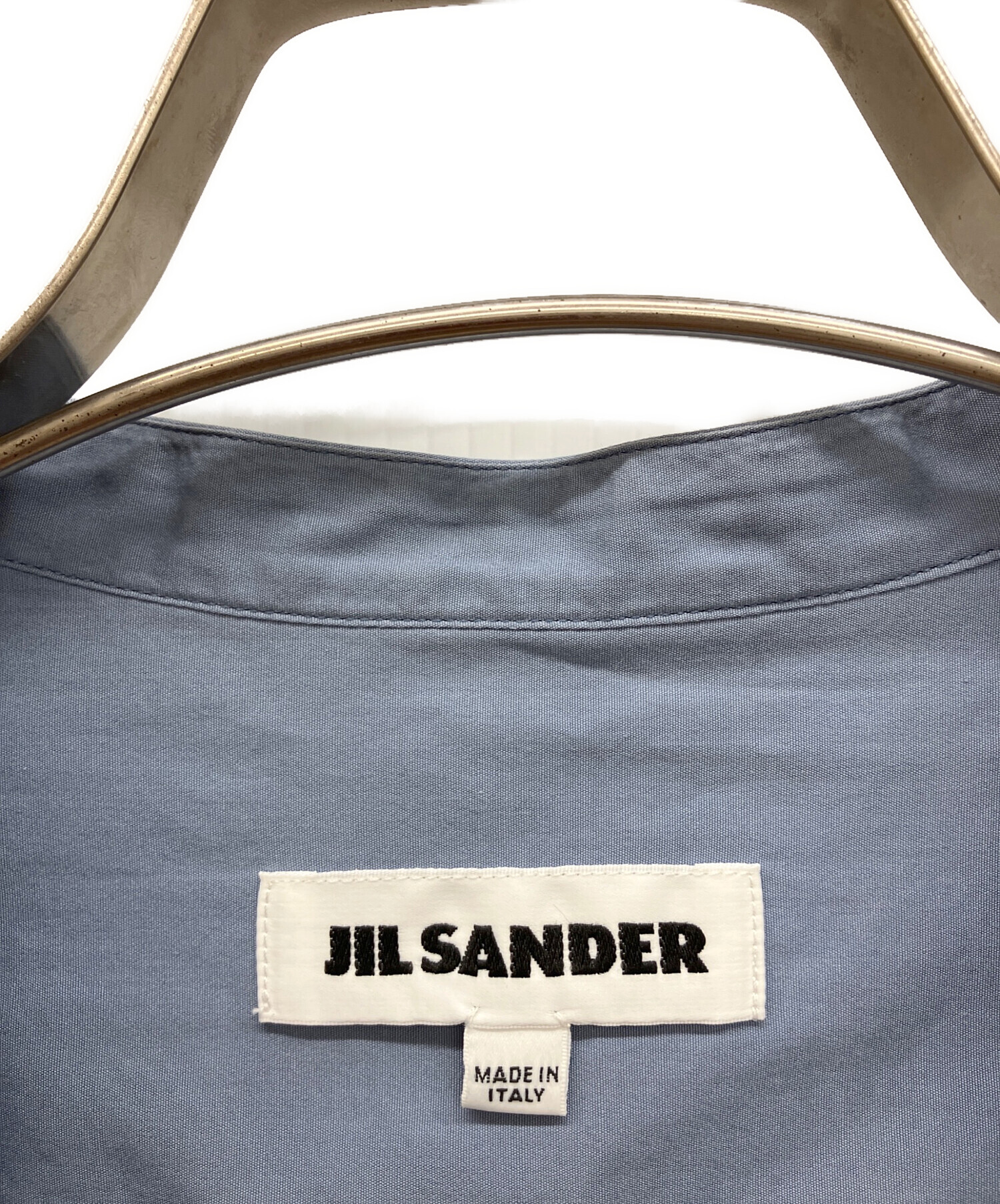 中古・古着通販】JIL SANDER (ジルサンダー) バンドカラーシャツ