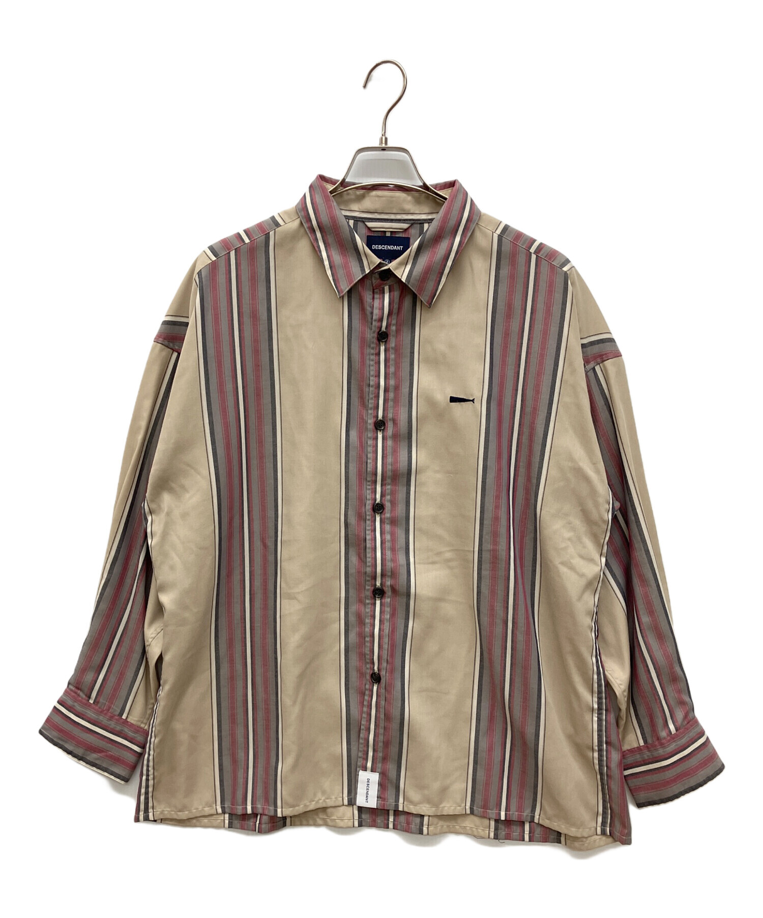 DESCENDANT CHIEF MULTI STRIPE LS SHIRT BbDIk-m22556047865