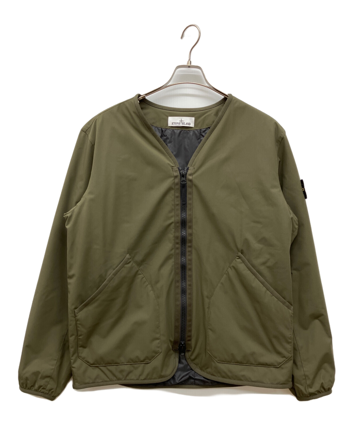 中古・古着通販】STONE ISLAND (ストーンアイランド) NO COLLAR JACKET
