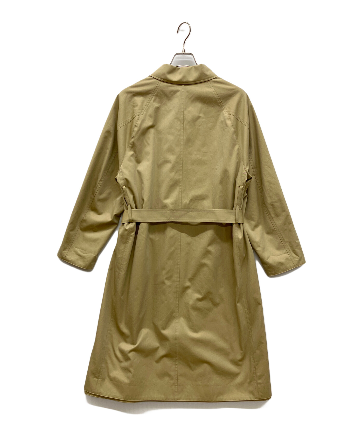 ズッカ ZUCCA ステンカラー コート キャメルベージュ 中古 ZUCCa  