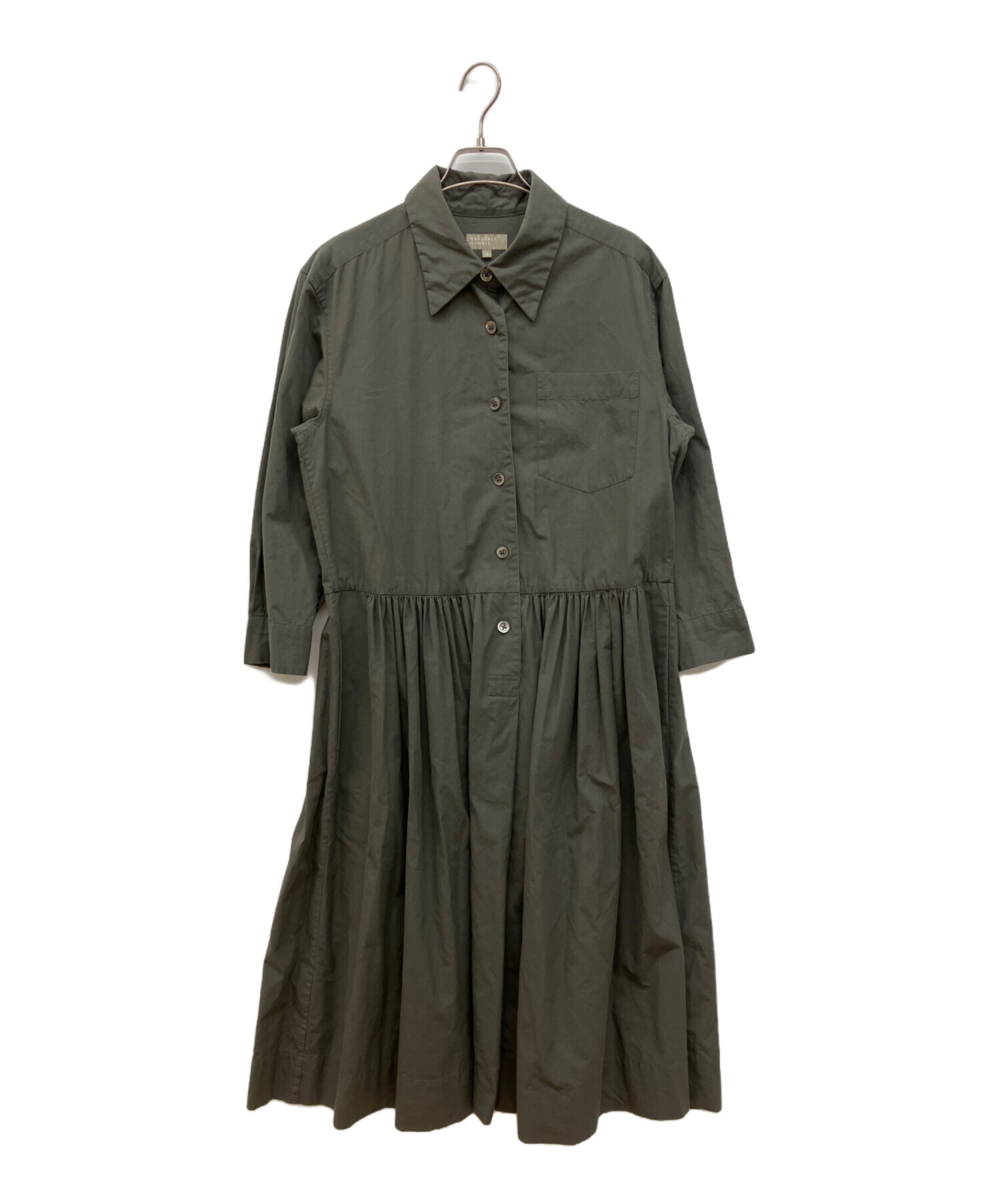 マーガレットハウエル ワンピース 2020 MHL. MARGARET HOWELL マーガレットハウエル DRY COTTON POPLIN