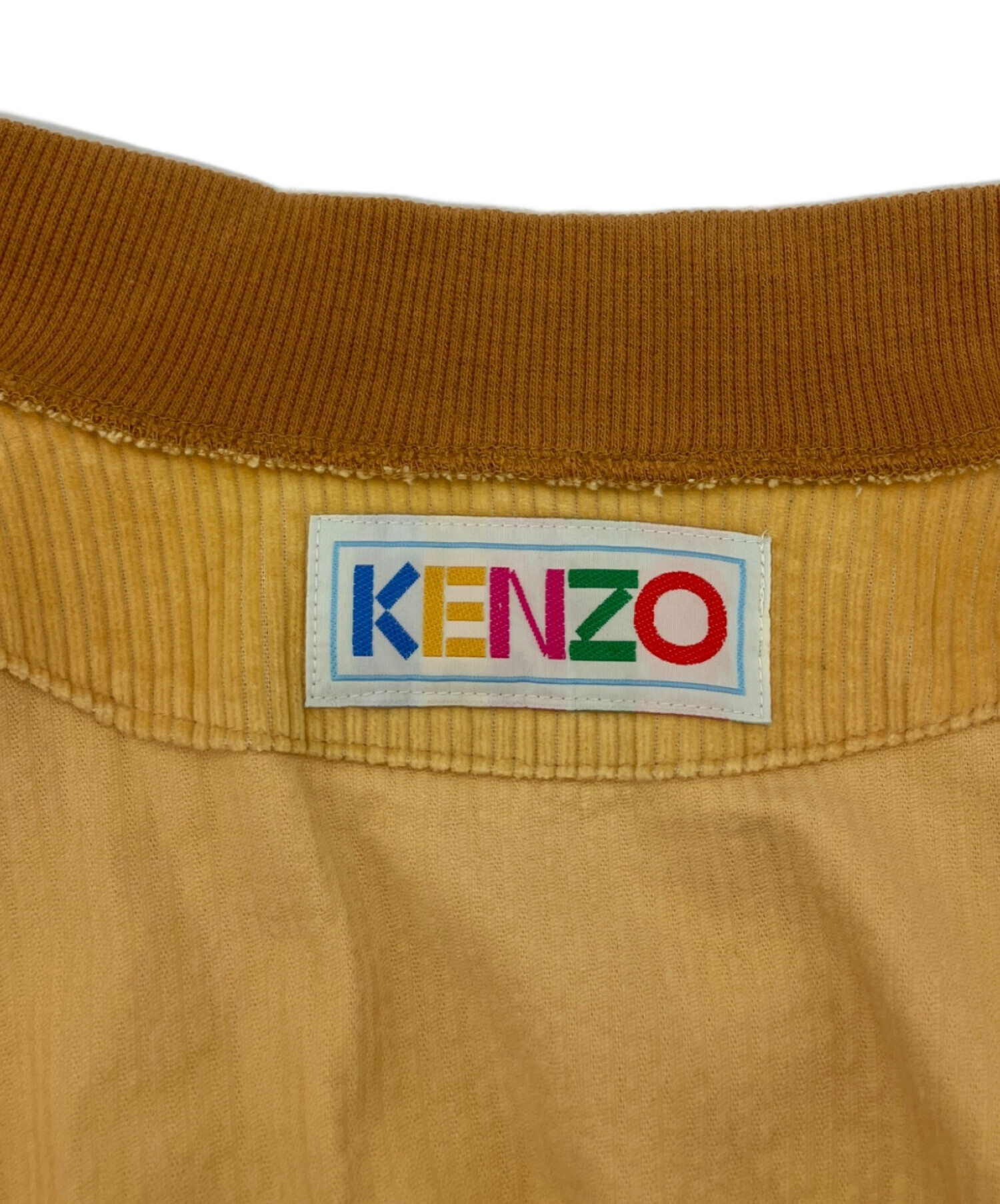 中古・古着通販】KENZO (ケンゾー) コーデュロイコート イエロー