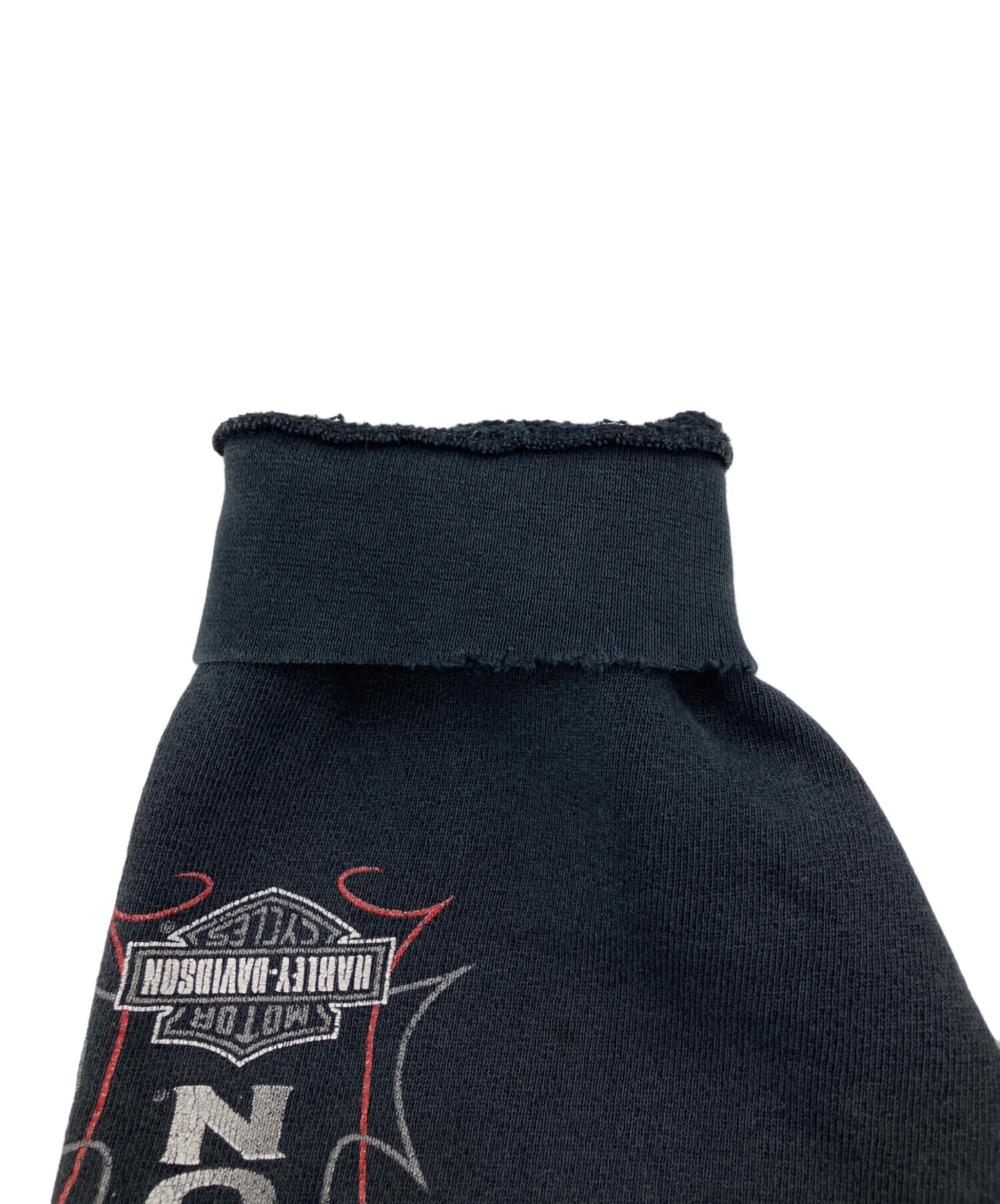 HARLEY DAVIDSON / ジップパーカー/XL/コットン/ブラック 中古・古着通販】HARLEY-DAVIDSON (ハーレーダビッドソン) ジップ