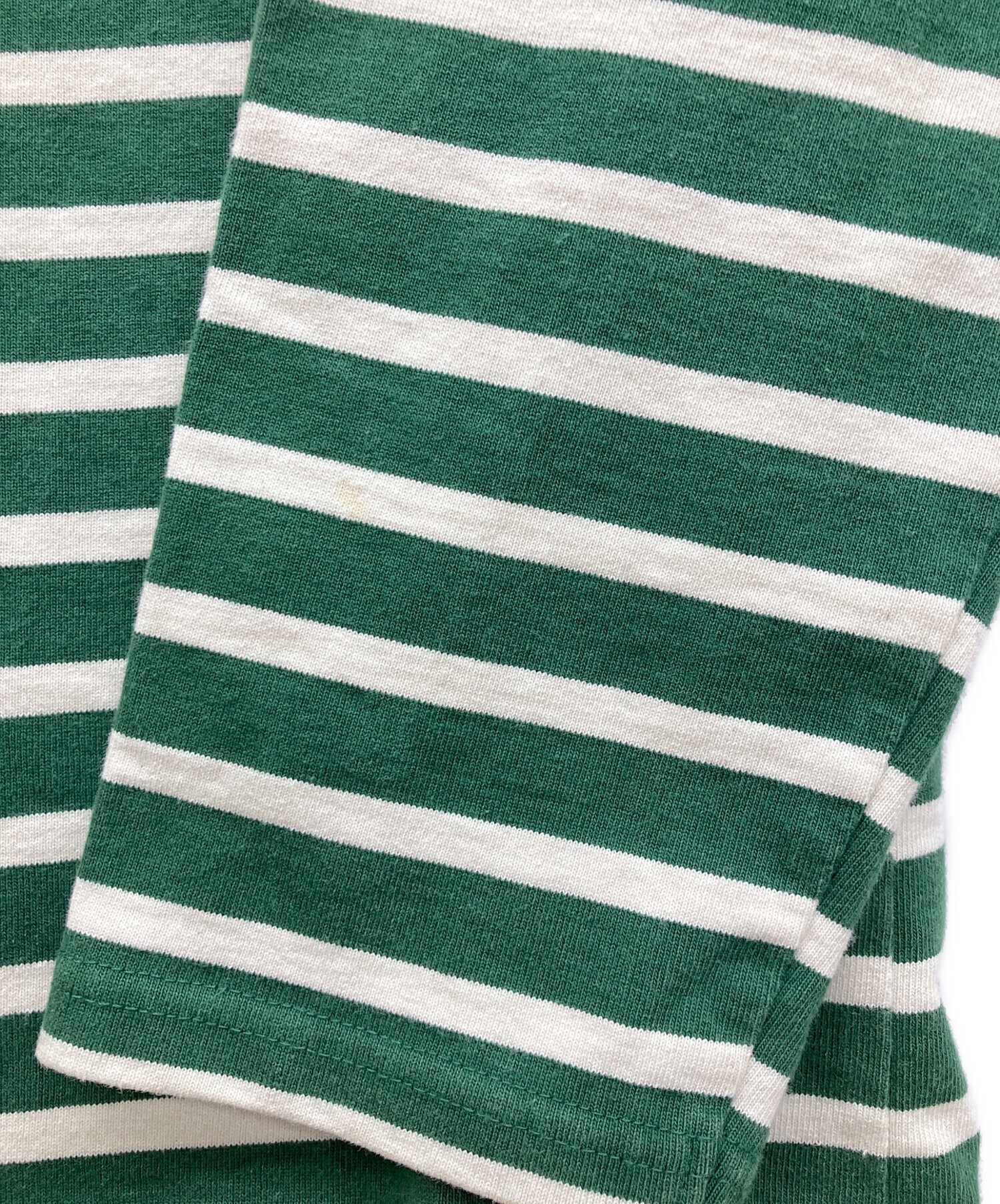 中古・古着通販】maison kitsune (メゾンキツネ) ボーダーカットソー