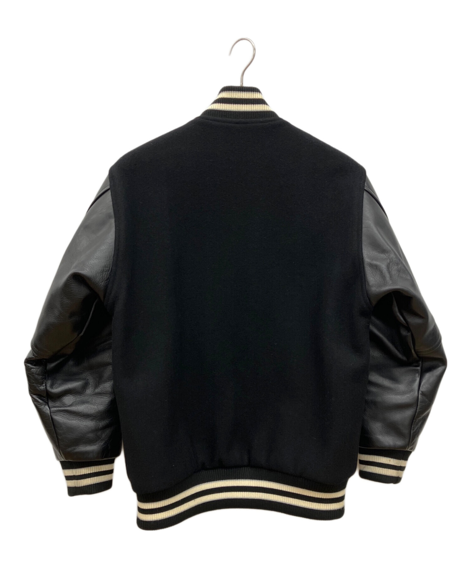 中古・古着通販】DEVILOCK (デヴィロック) 袖レザースタジャン