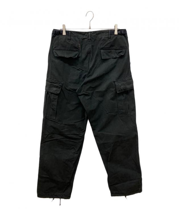 orslowブラック　カーゴパンツ Lサイズ 中古・古着通販】orSlow (オアスロウ) カーゴパンツ コットン ブラック