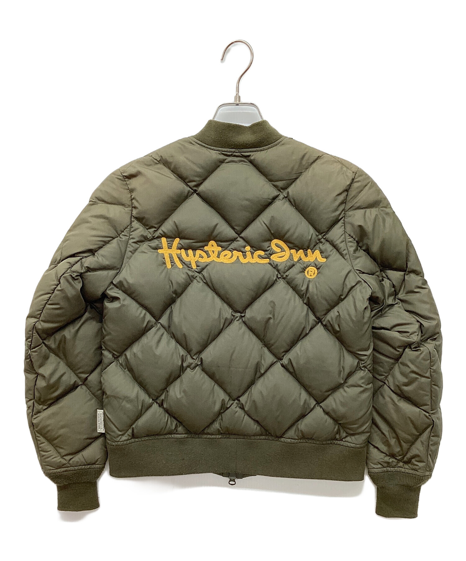 HYSTERIC GLAMOUR × Rocky Mountain Featherbed / ダウンジャケット/US9/ナイロン/カーキ/0153ab01/変色有 中古・古着通販】Rocky Mountain FeatherBed (ロッキーマウンテン