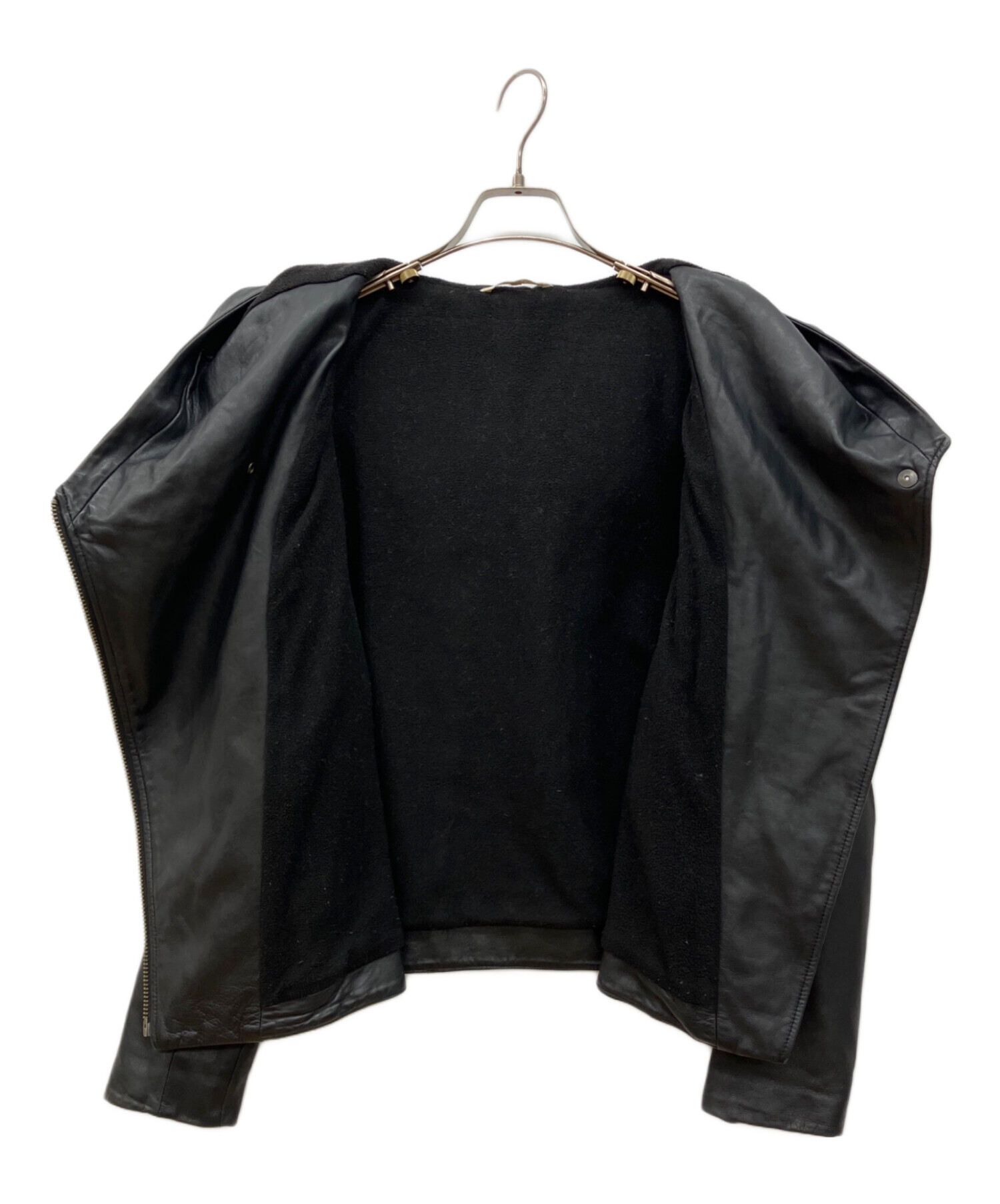 中古・古着通販】HELMUT LANG (ヘルムートラング) ラムスキンフーディ