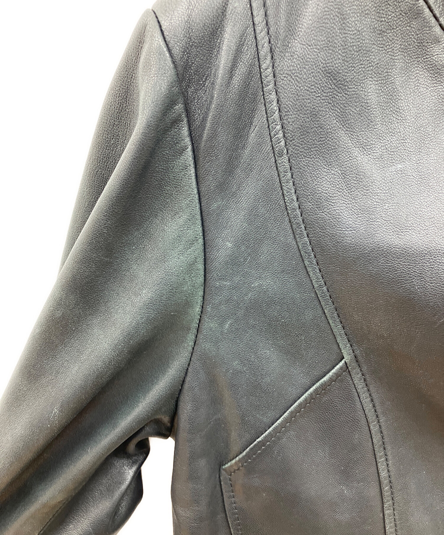 中古・古着通販】HELMUT LANG (ヘルムートラング) ラムスキン