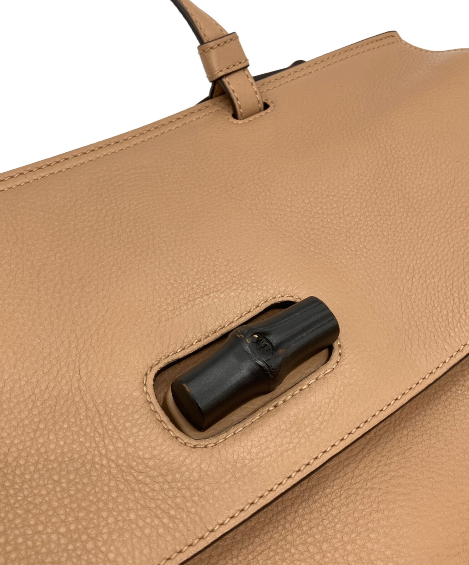 中古・古着通販】GUCCI (グッチ) バンブー デイリー レザートップ 