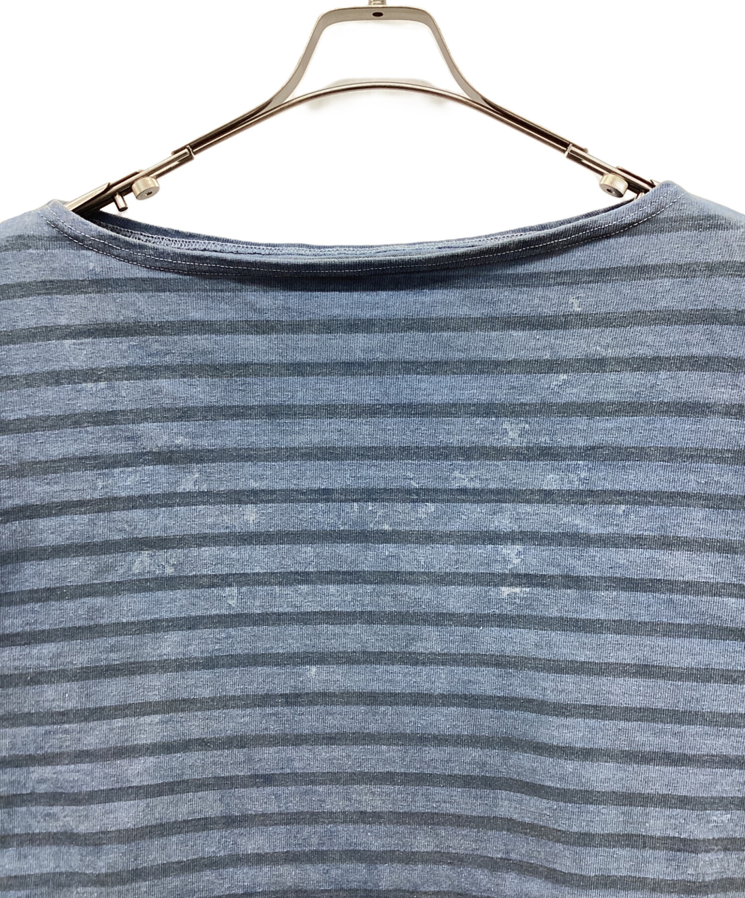 中古・古着通販】OUTIL (ウティ) バスクシャツ ブルー サイズ:2