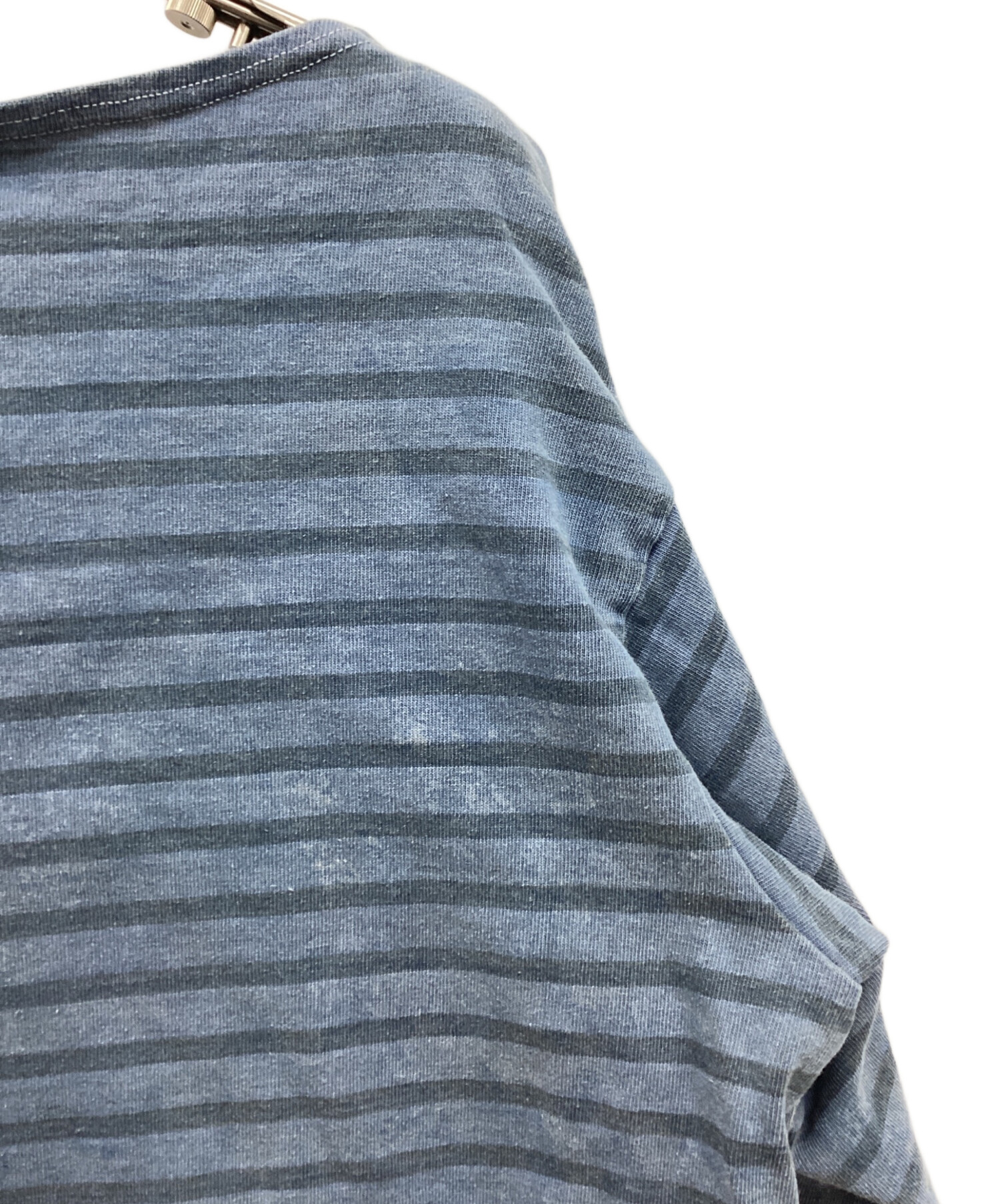 中古・古着通販】OUTIL (ウティ) バスクシャツ ブルー サイズ:2