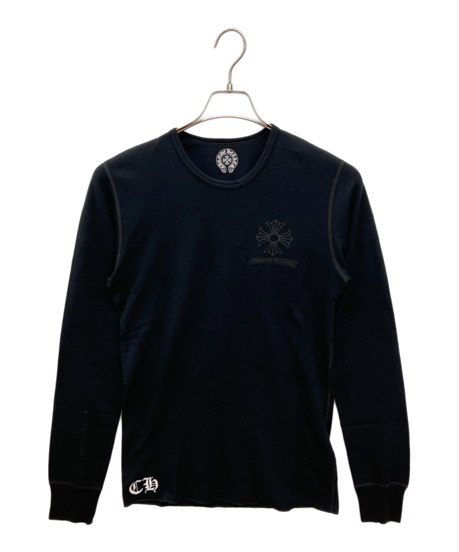 中古・古着通販】CHROME HEARTS (クロムハーツ) バックロゴ サーマル T 