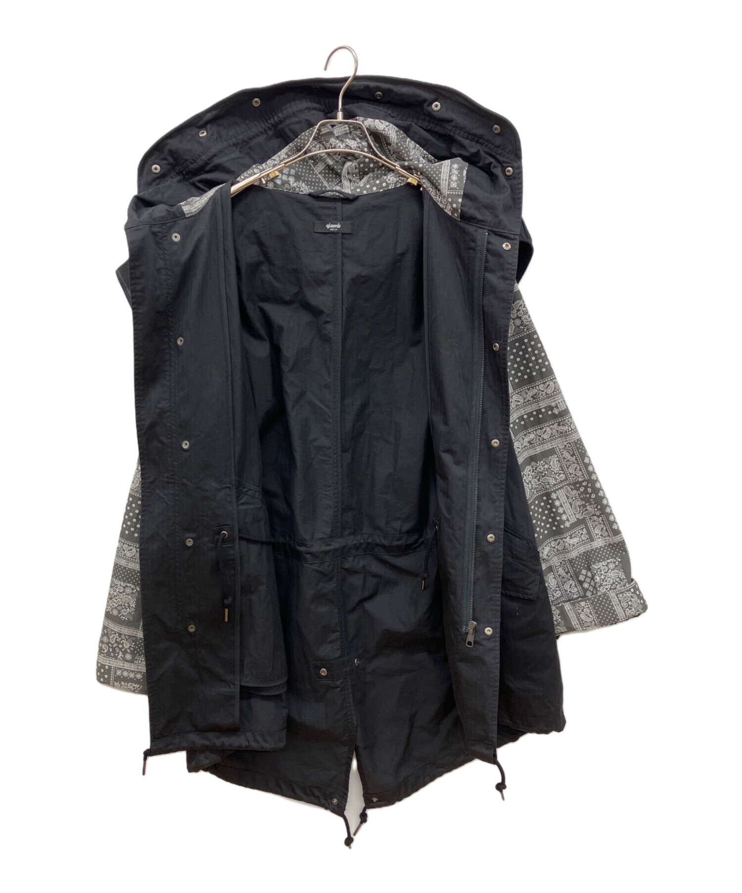 中古・古着通販】glamb (グラム) Paisley Switched Mods Coat