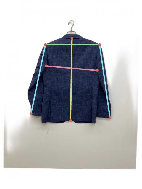 中古・古着通販】PAUL SMITH (ポールスミス) ウールリネン2Bテーラード